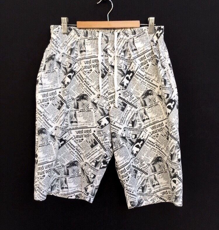 image of Sorridera Full Print Short Pants in White, Men's (Size 26)