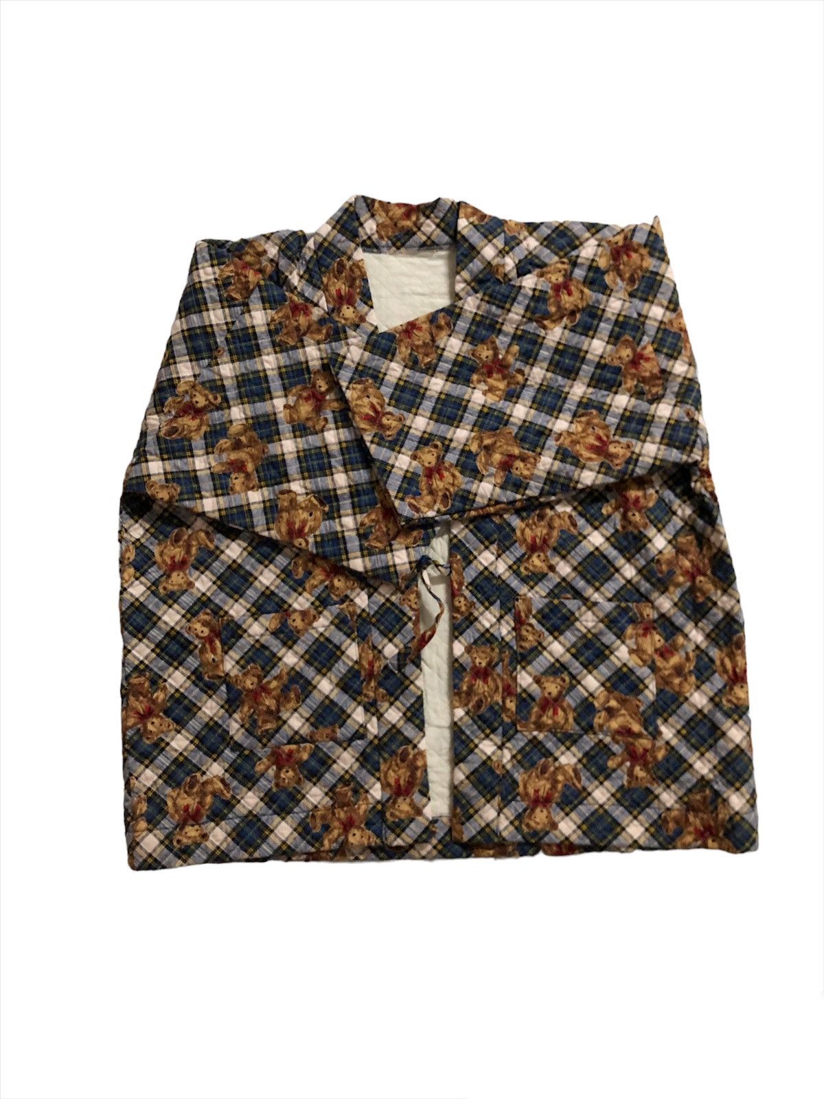 Vintage Full Bear Print Japan Kimono