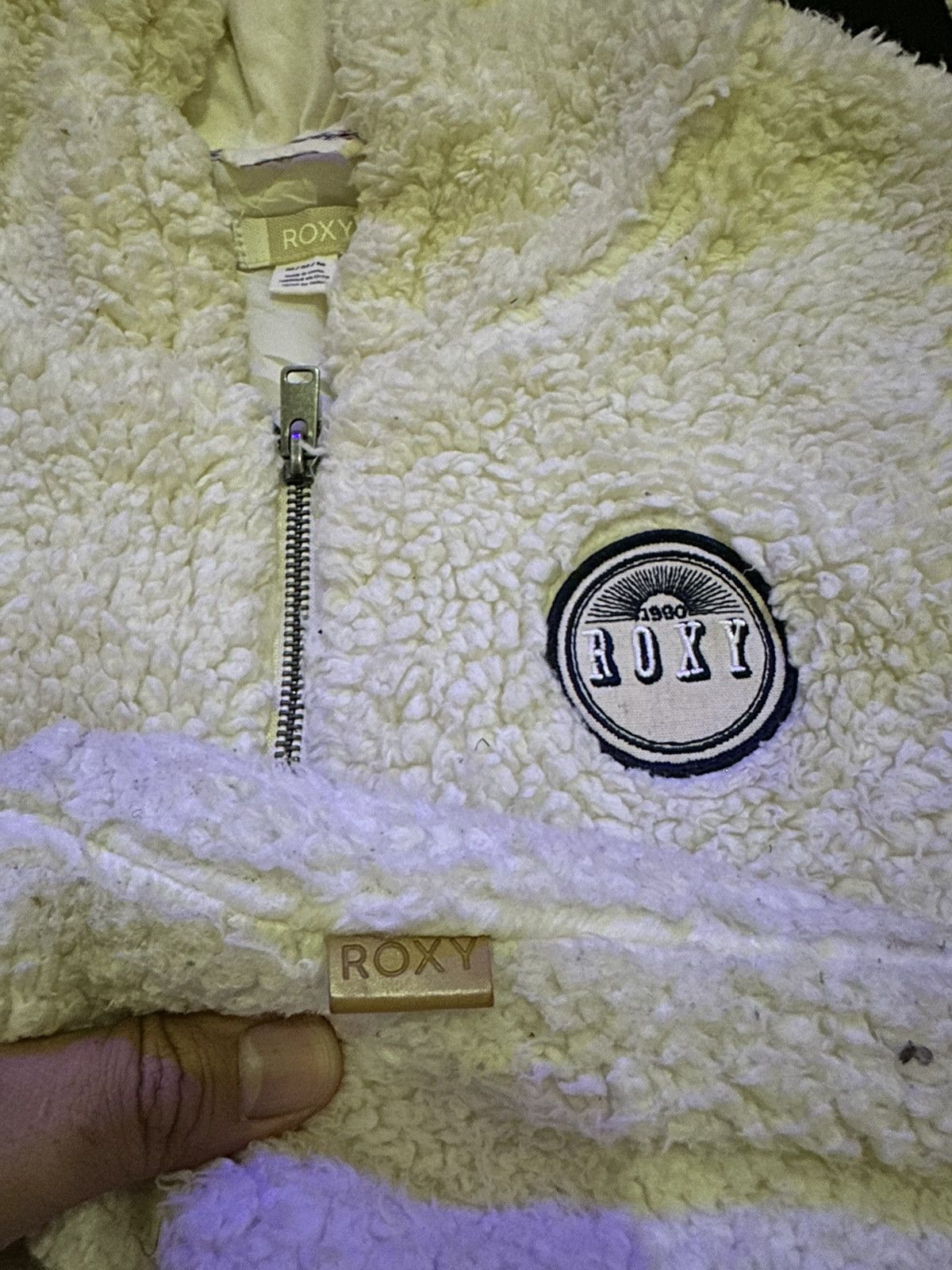 Roxy Fleece Hoodie Vest