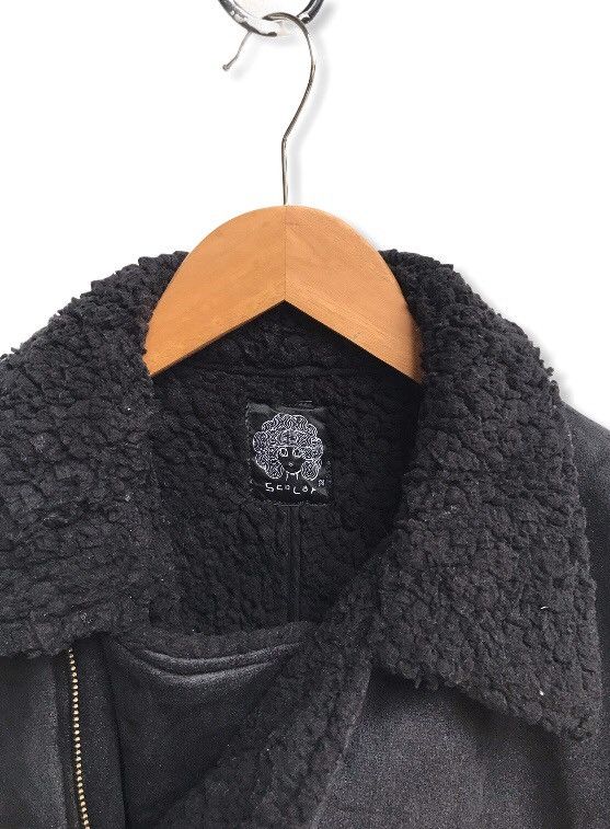 Japanese Brand 🔥Scolar Winter Jacket Fleece Sherpa Inside Size L / US 10 / IT 46 - 7 Thumbnail