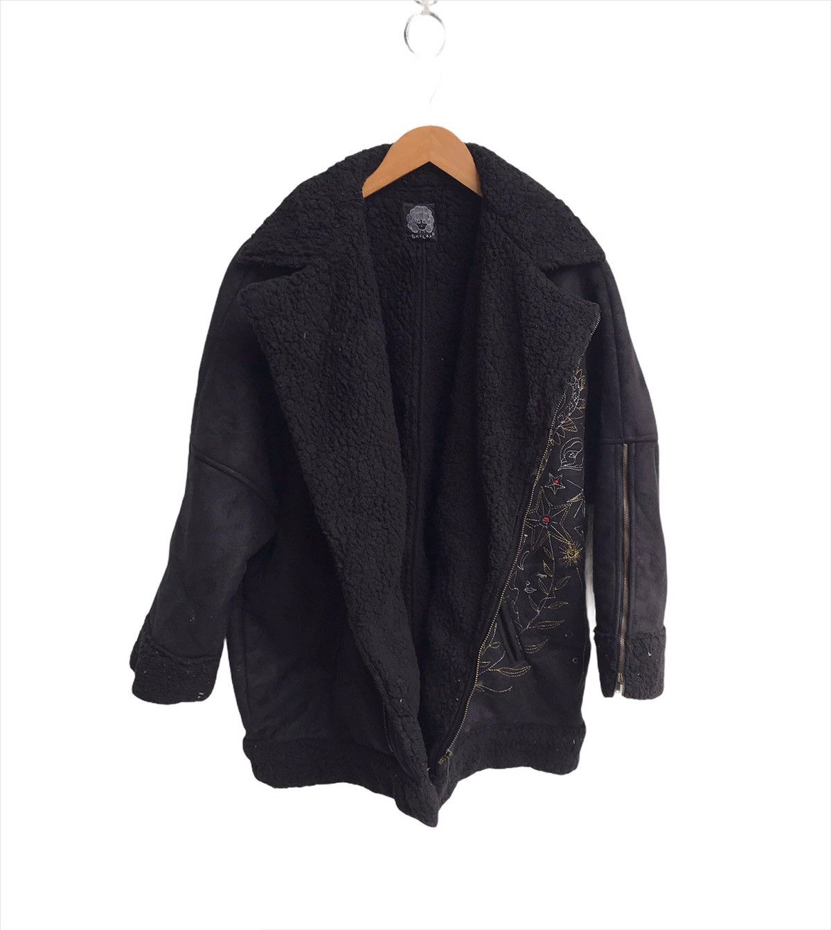 Japanese Brand 🔥Scolar Winter Jacket Fleece Sherpa Inside Size L / US 10 / IT 46 - 3 Thumbnail