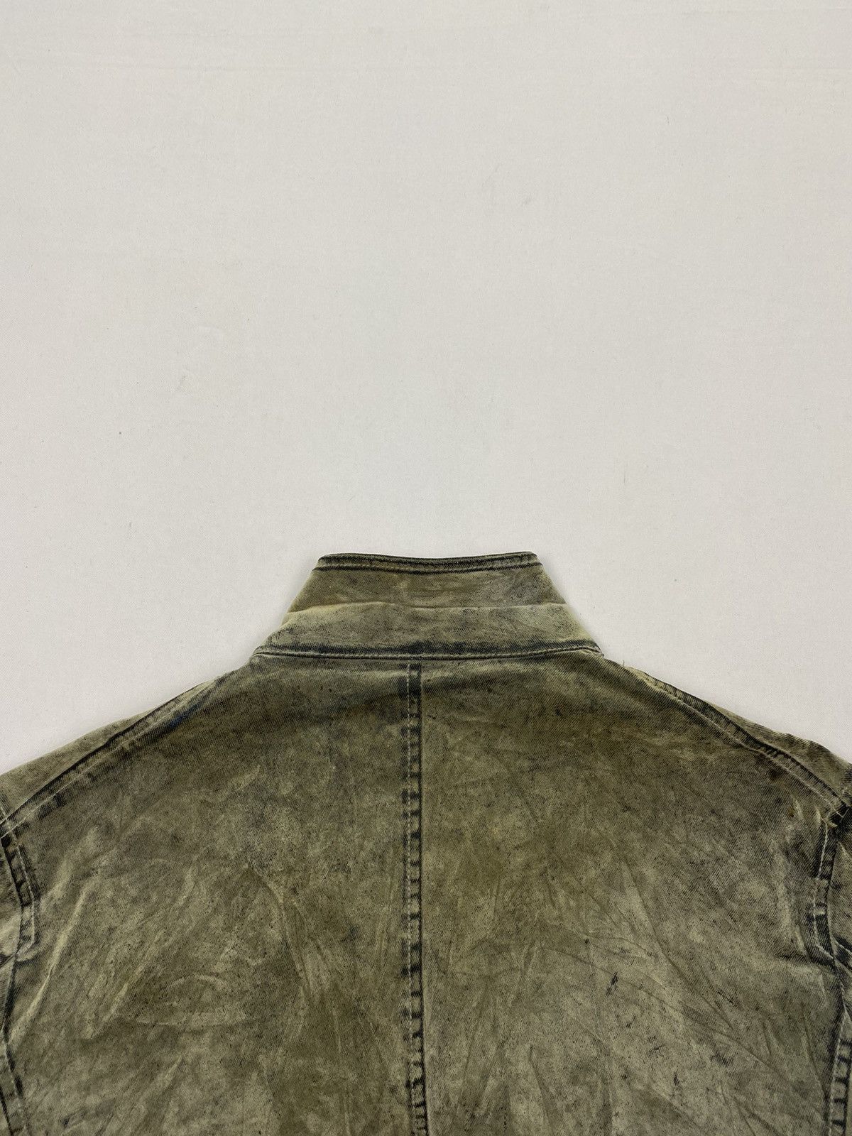 Japanese Brand Baffy Dirty Distressed Velvet Denim Jacket Size US L / EU 52-54 / 3 - 13 Thumbnail