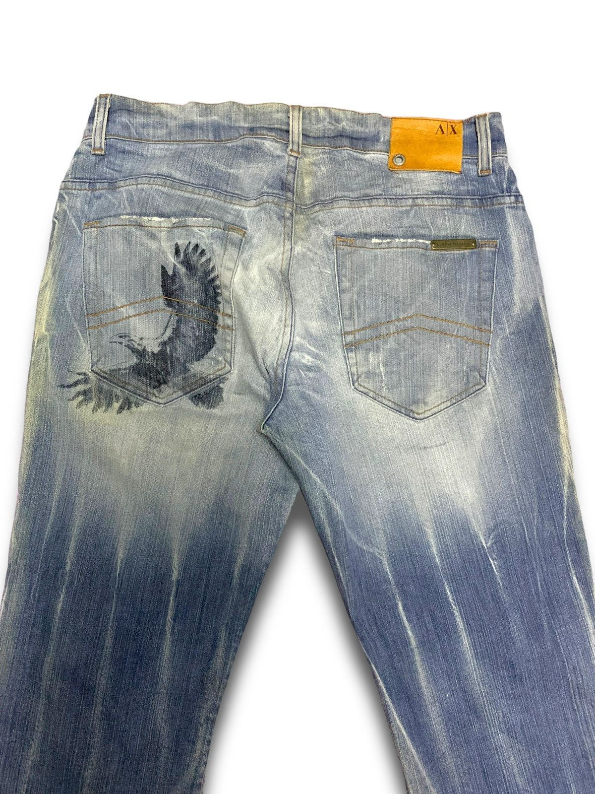 Armani Exchange Vintage Y2K Armani Exchange Japanese Denim Size US 35 - 4 Thumbnail