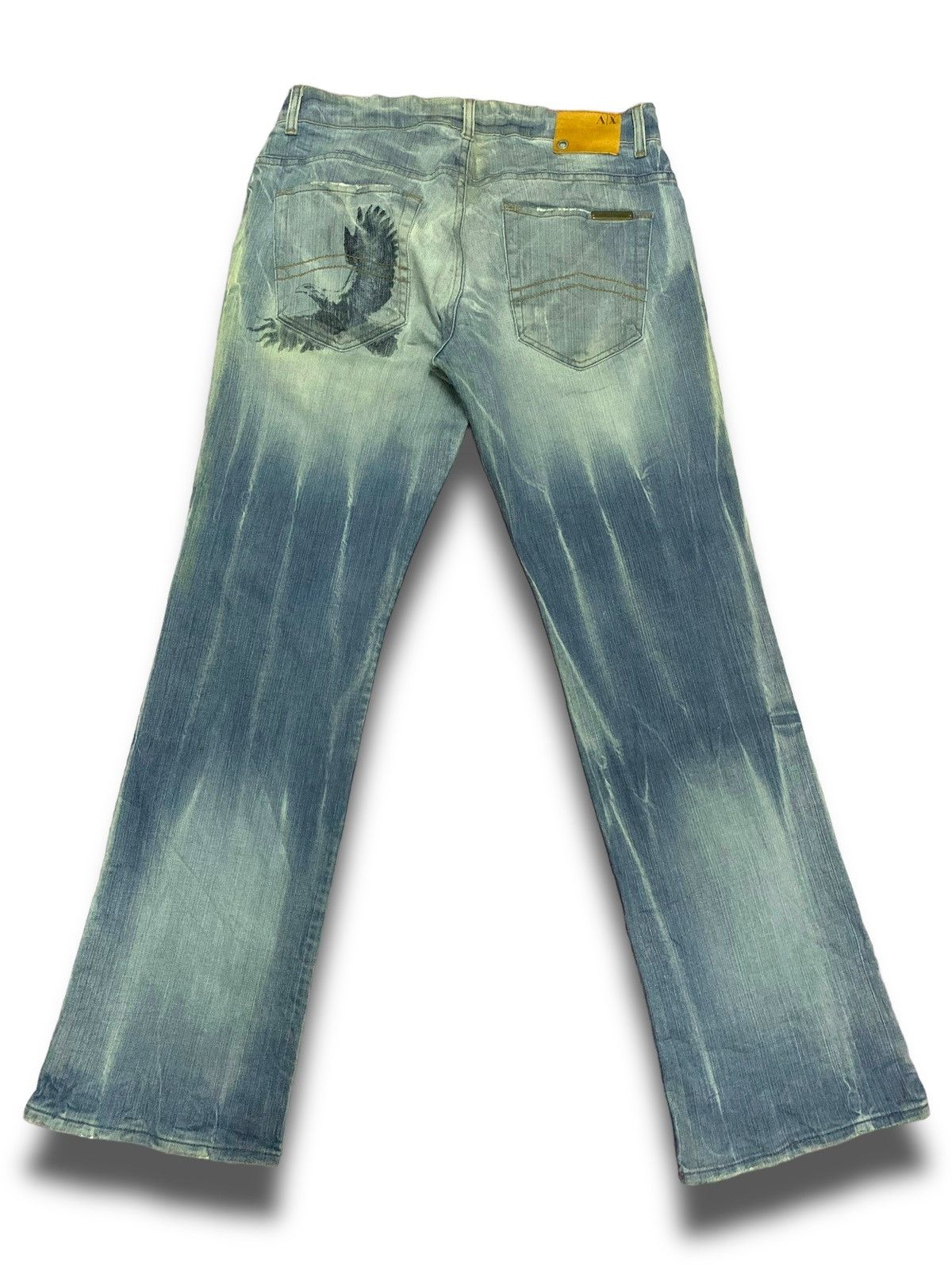 Armani Exchange Vintage Y2K Armani Exchange Japanese Denim Size US 35 - 1 Thumbnail