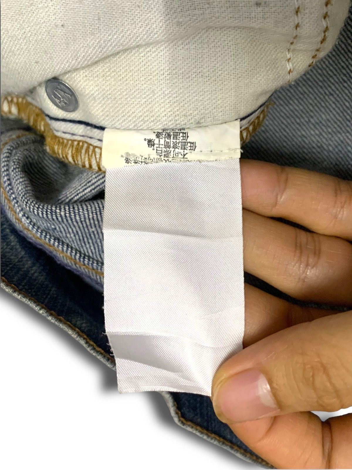 Armani Exchange Vintage Y2K Armani Exchange Japanese Denim Size US 35 - 13 Thumbnail