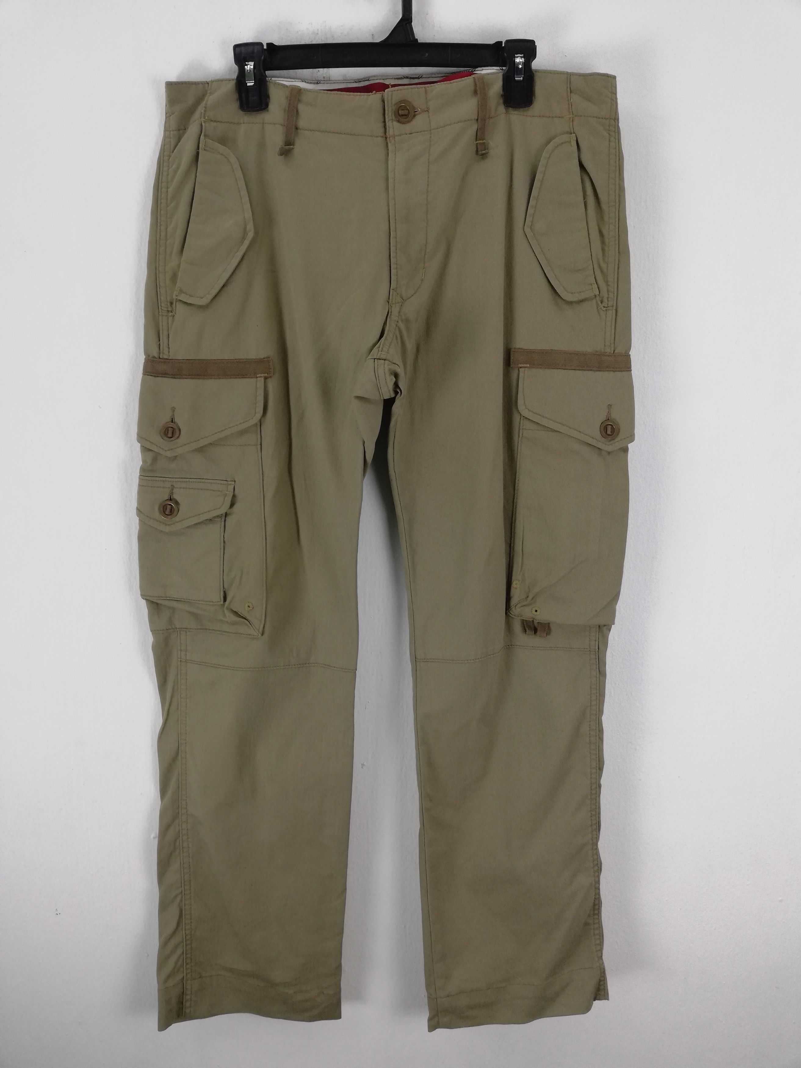 💥SUPER VINTAGE💥 EDWIN cargo utility multipocket Pants