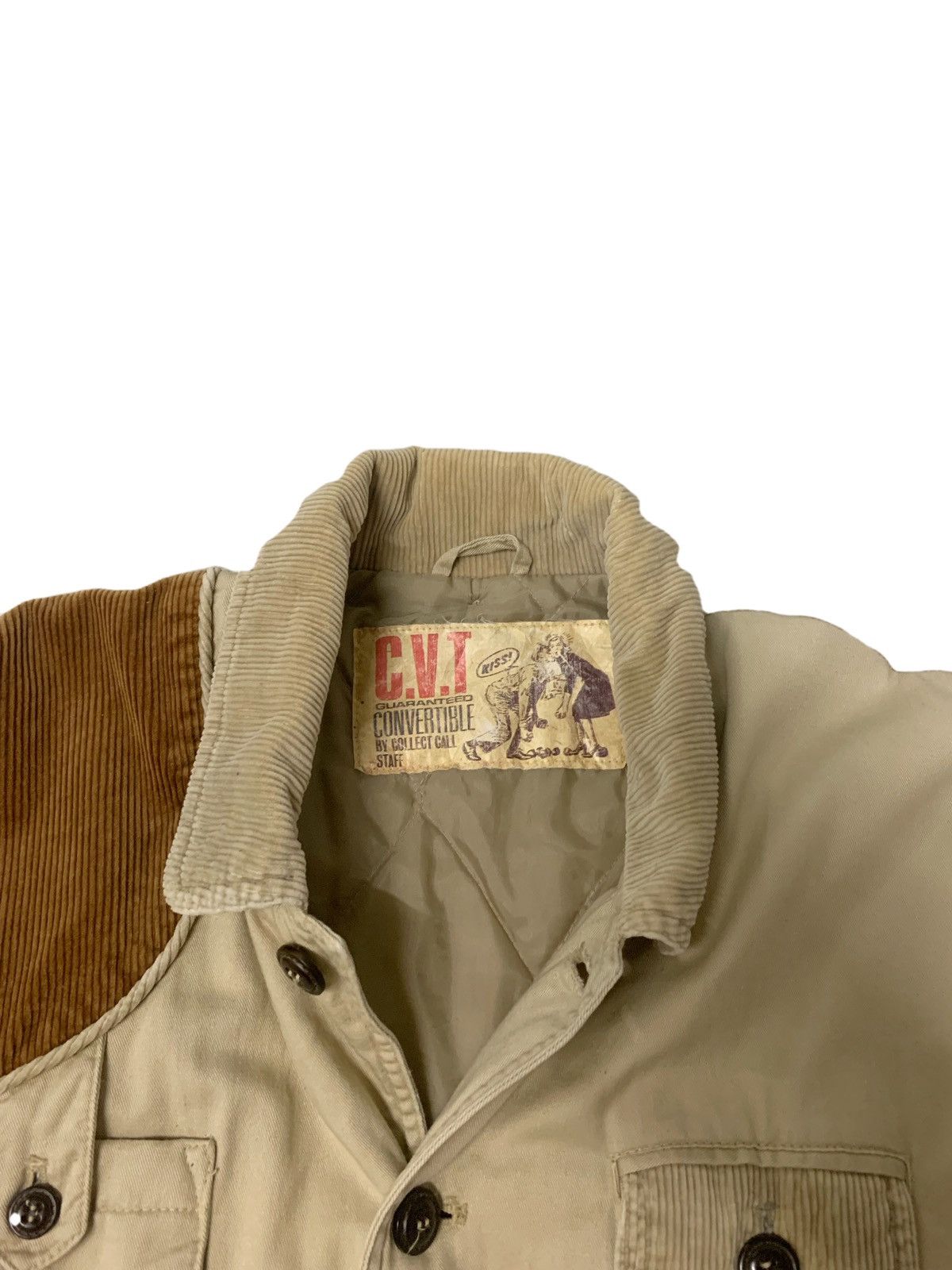 Japanese Brand × Vintage Cvt Convertible By Collect Call Staff Hunting Club Jacket Size US L / EU 52-54 / 3 - 5 Thumbnail