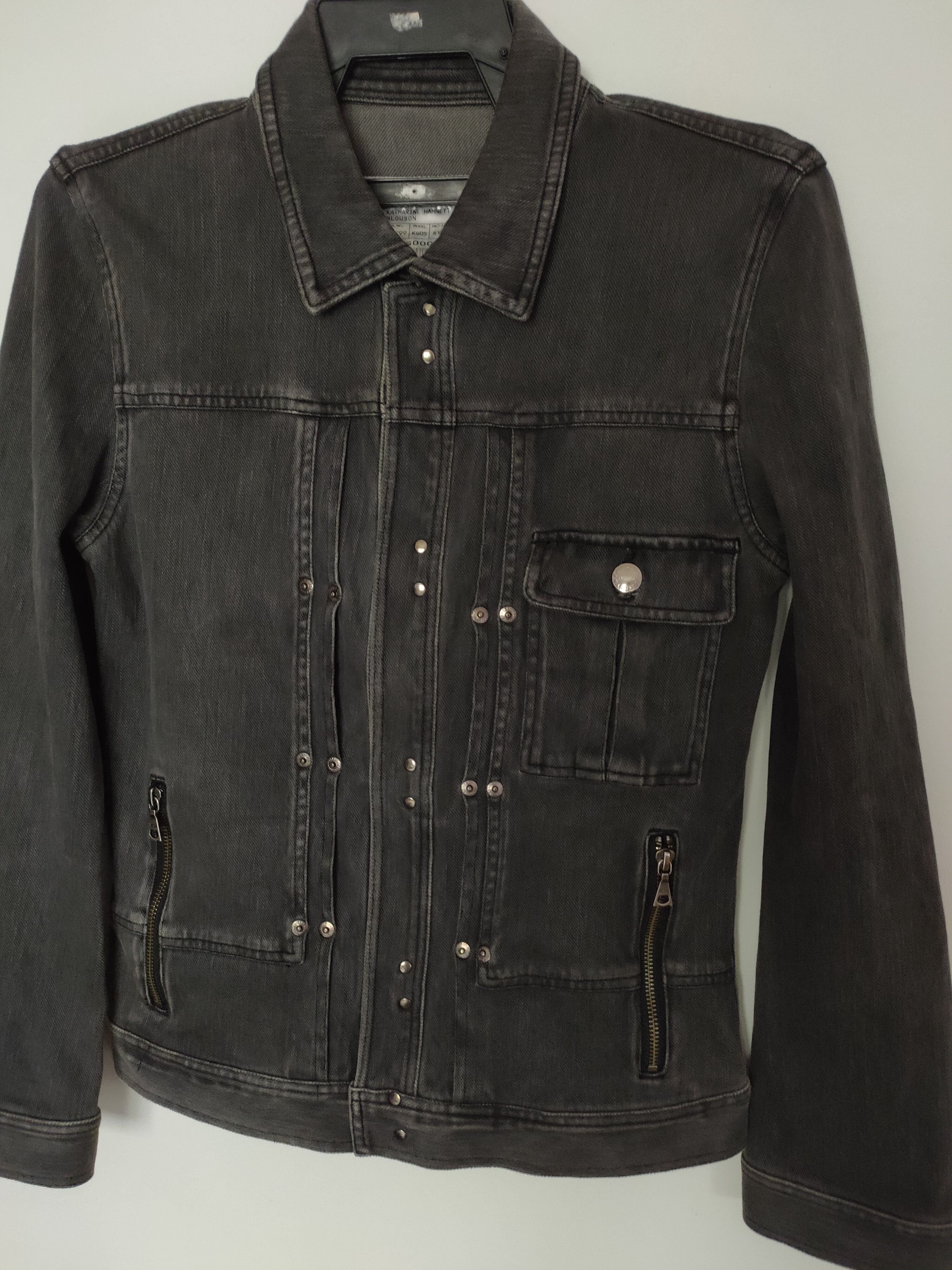 Katharine Hamnett London Vintage 90s Katharine Hamnett London Denim Jacket Size US S / EU 44-46 / 1 - 2 Thumbnail