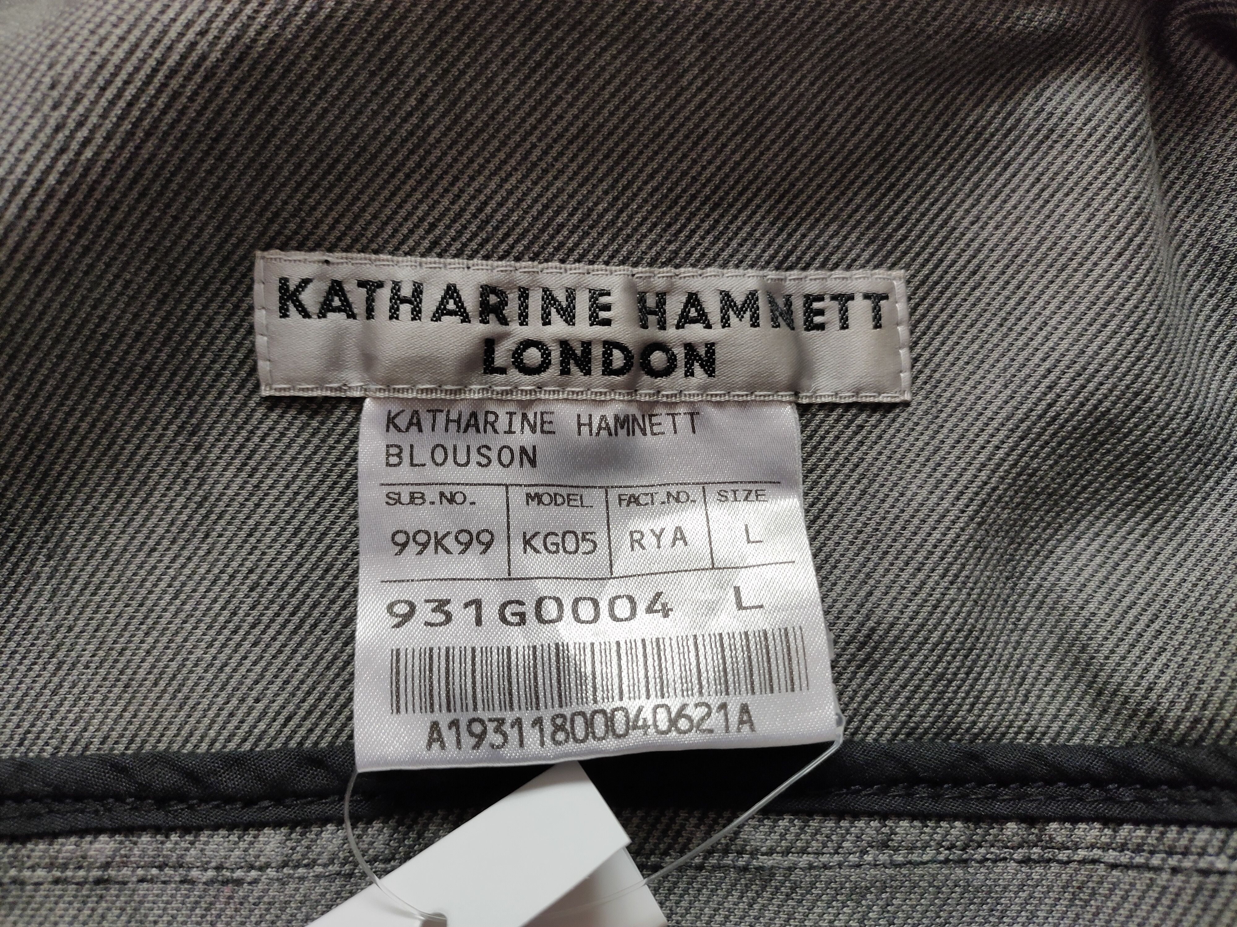 Katharine Hamnett London Vintage 90s Katharine Hamnett London Denim Jacket Size US S / EU 44-46 / 1 - 5 Thumbnail