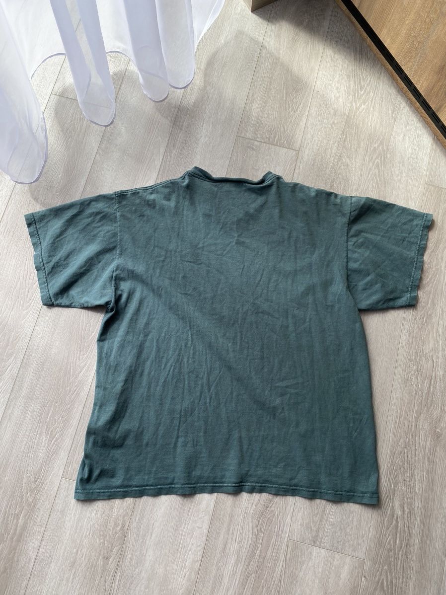 Nike × Vintage Vintage 90s Mini Swoosh Nike Tee Washed Distressed Hype Rare Size US L / EU 52-54 / 3 - 2 Thumbnail
