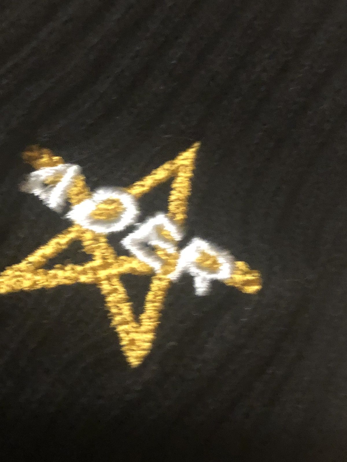Ader Error Ader Error Star Embroidered Gold Logo Deconstructed Socks Size ONE SIZE - 4 Thumbnail