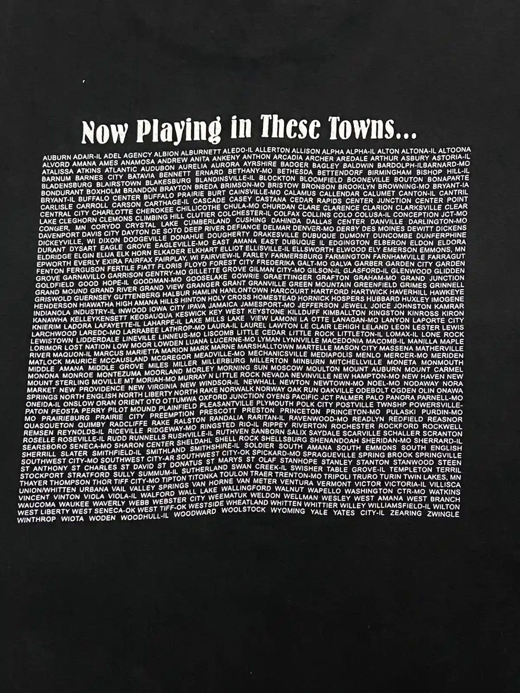 Vintage 90’s World Tour Wide Web Net Jam tees