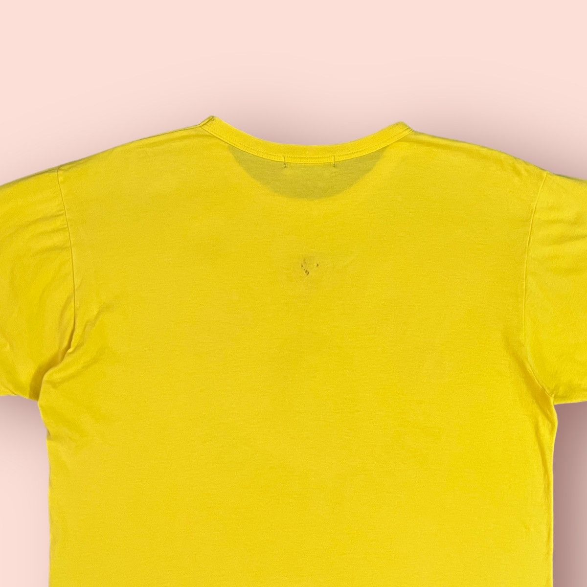 Bape VINTAGE DISTRESSED 24HOUR TELEVISION BAPE HEAD YELLOW Size US L / EU 52-54 / 3 - 13 Thumbnail