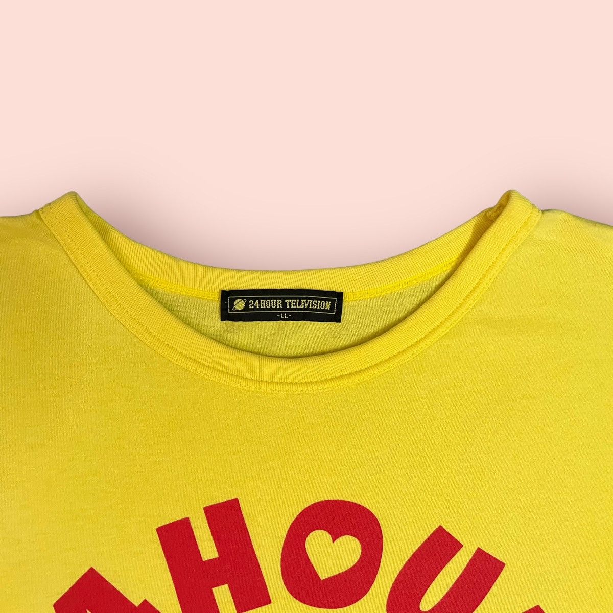 Bape VINTAGE DISTRESSED 24HOUR TELEVISION BAPE HEAD YELLOW Size US L / EU 52-54 / 3 - 6 Thumbnail