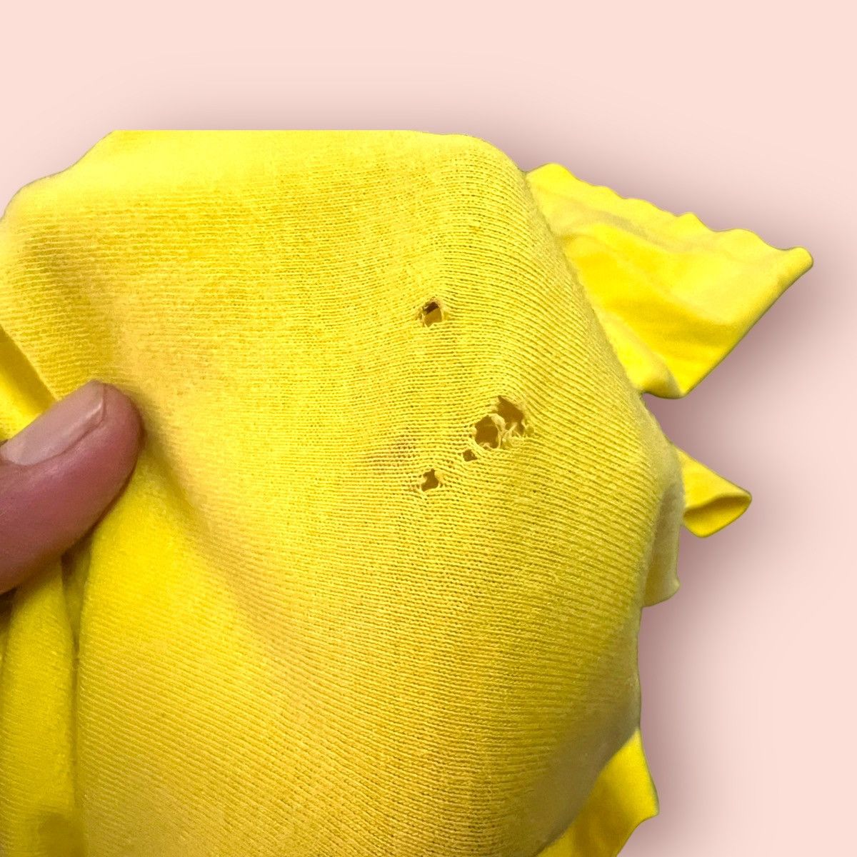 Bape VINTAGE DISTRESSED 24HOUR TELEVISION BAPE HEAD YELLOW Size US L / EU 52-54 / 3 - 20 Thumbnail