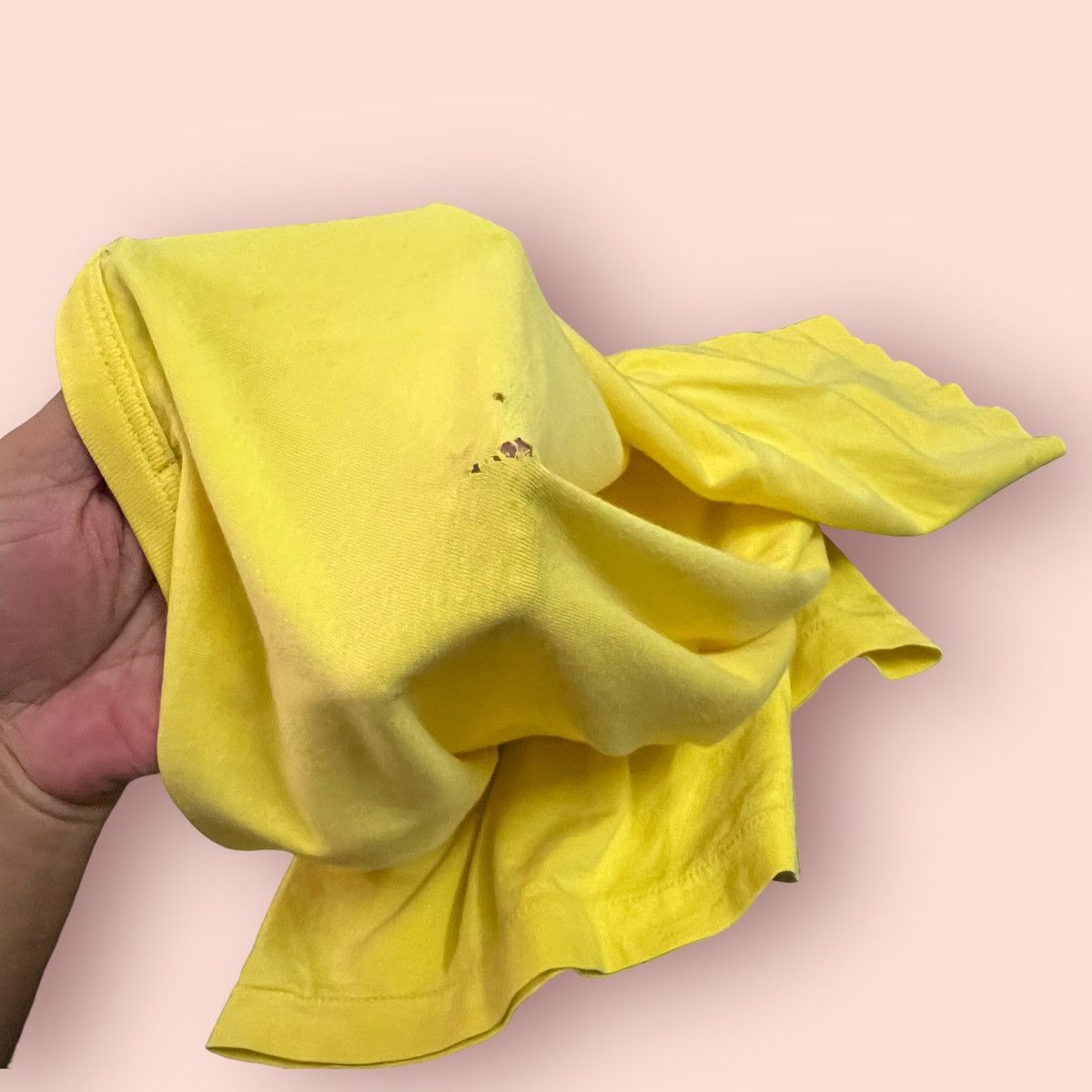 Bape VINTAGE DISTRESSED 24HOUR TELEVISION BAPE HEAD YELLOW Size US L / EU 52-54 / 3 - 19 Thumbnail