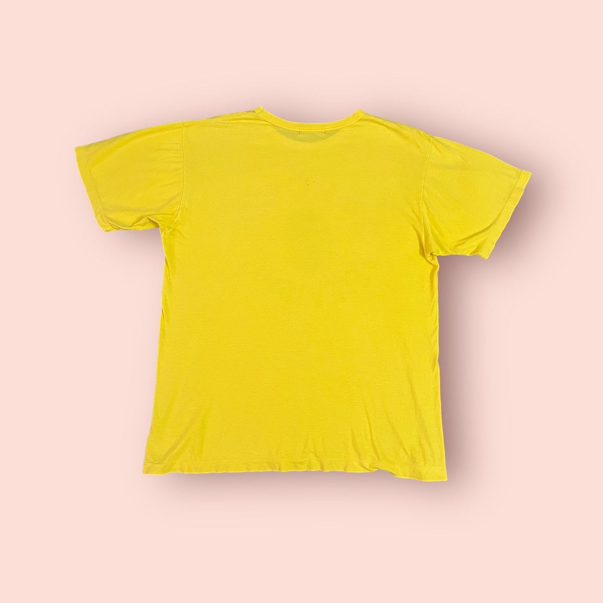 Bape VINTAGE DISTRESSED 24HOUR TELEVISION BAPE HEAD YELLOW Size US L / EU 52-54 / 3 - 7 Thumbnail