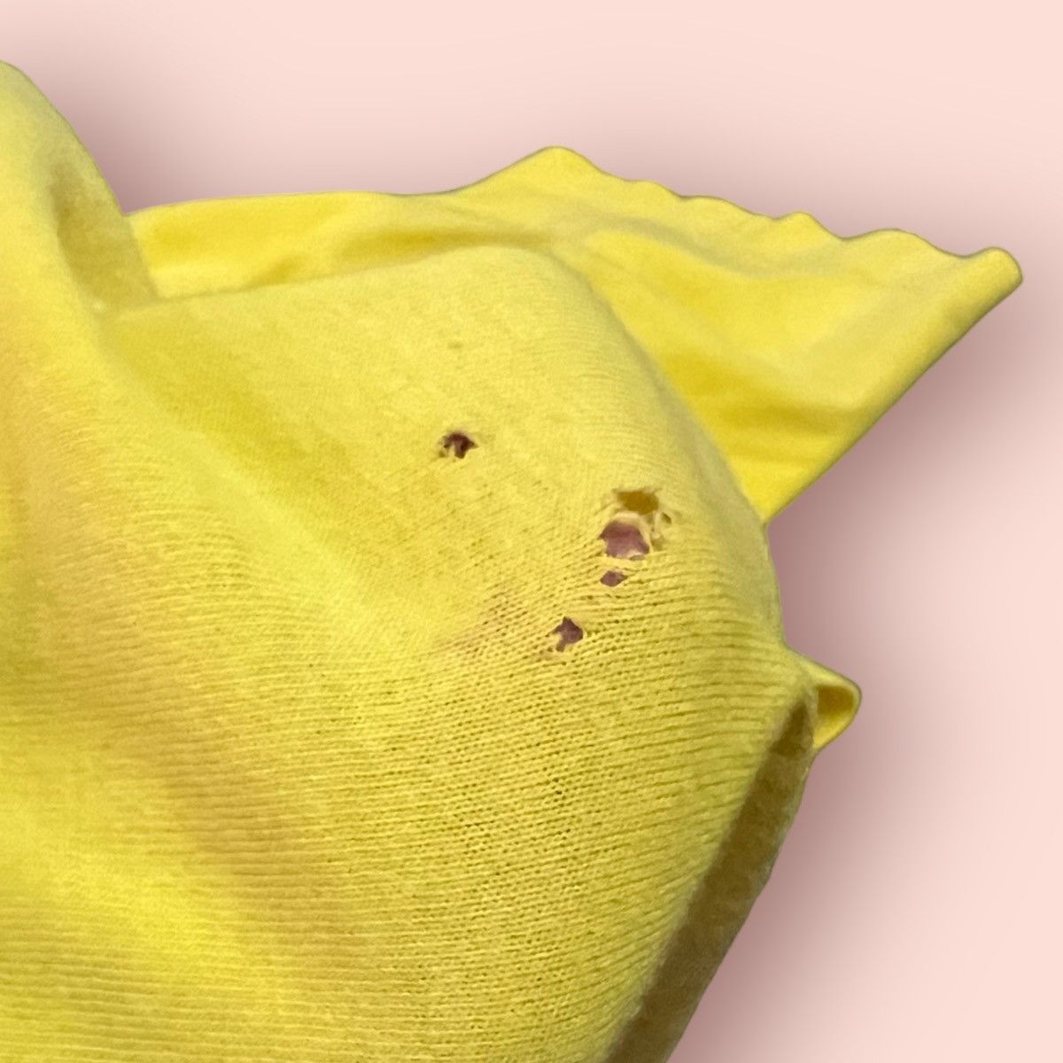 Bape VINTAGE DISTRESSED 24HOUR TELEVISION BAPE HEAD YELLOW Size US L / EU 52-54 / 3 - 21 Thumbnail