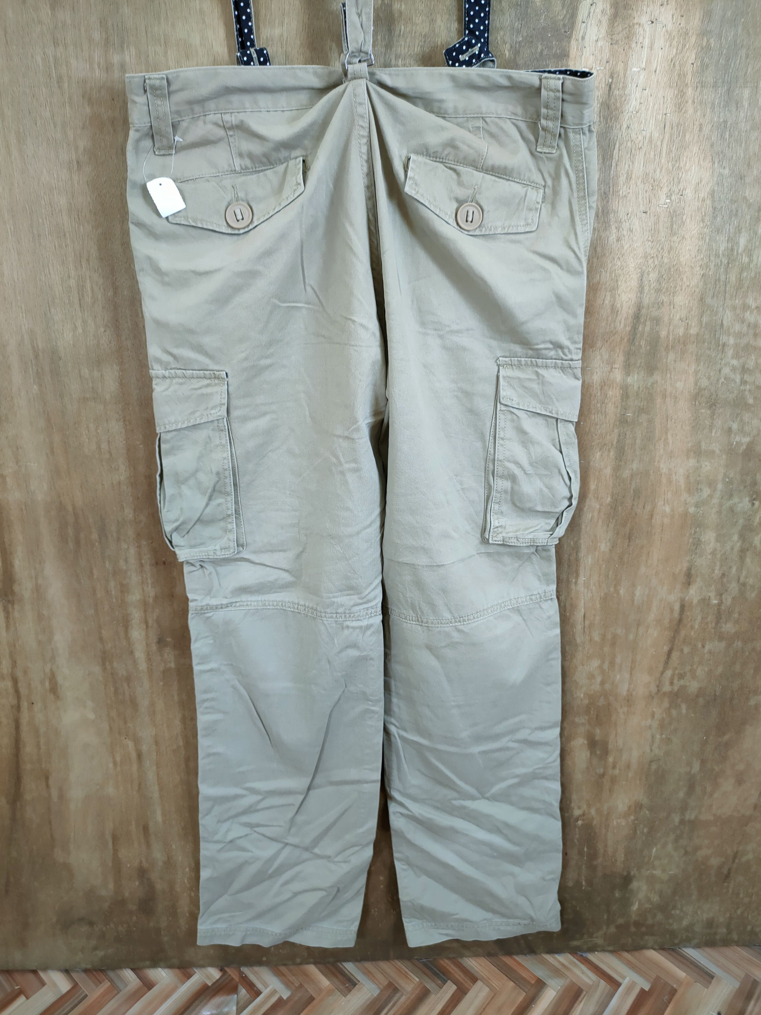 Japanese Brand DLL Free gate overall cargo multipocket tactical pants #1059 Size US 32 / EU 48 - 6 Thumbnail