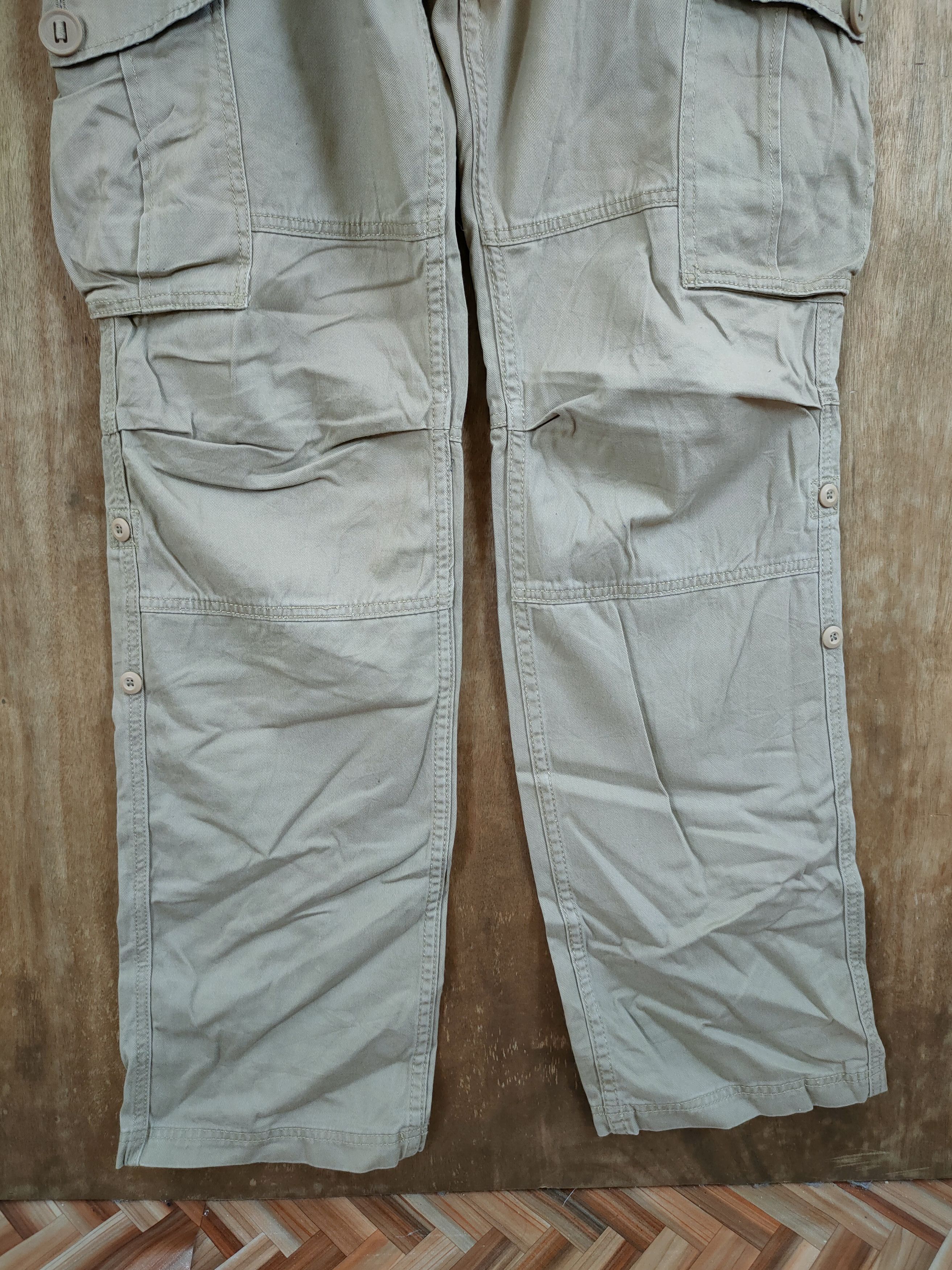 Japanese Brand DLL Free gate overall cargo multipocket tactical pants #1059 Size US 32 / EU 48 - 2 Thumbnail