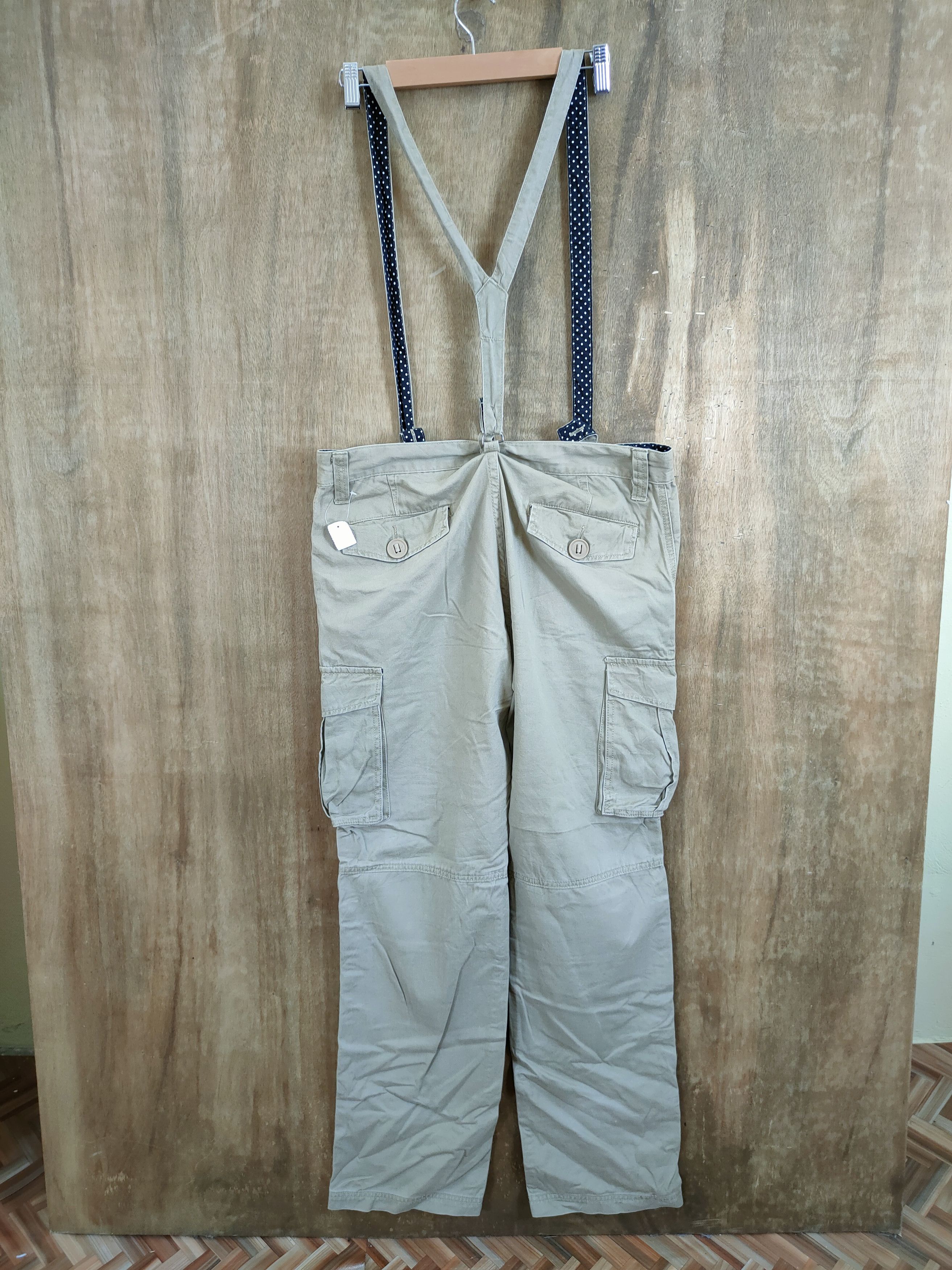 Japanese Brand DLL Free gate overall cargo multipocket tactical pants #1059 Size US 32 / EU 48 - 5 Thumbnail