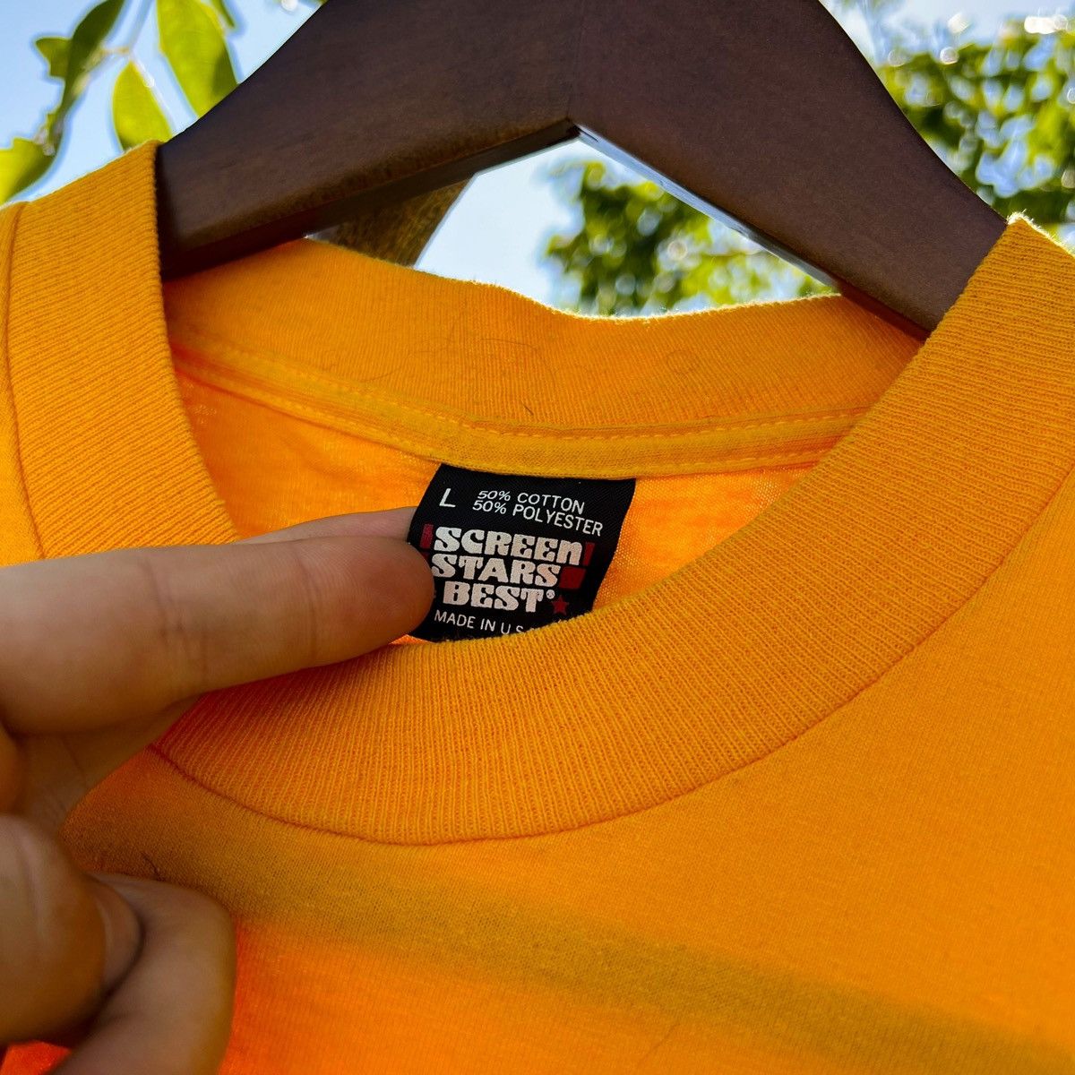 Vintage Vintage 80s “Don’t Pay Me to Fight Fair” Single Stitch Tee Size US L / EU 52-54 / 3 - 4 Thumbnail