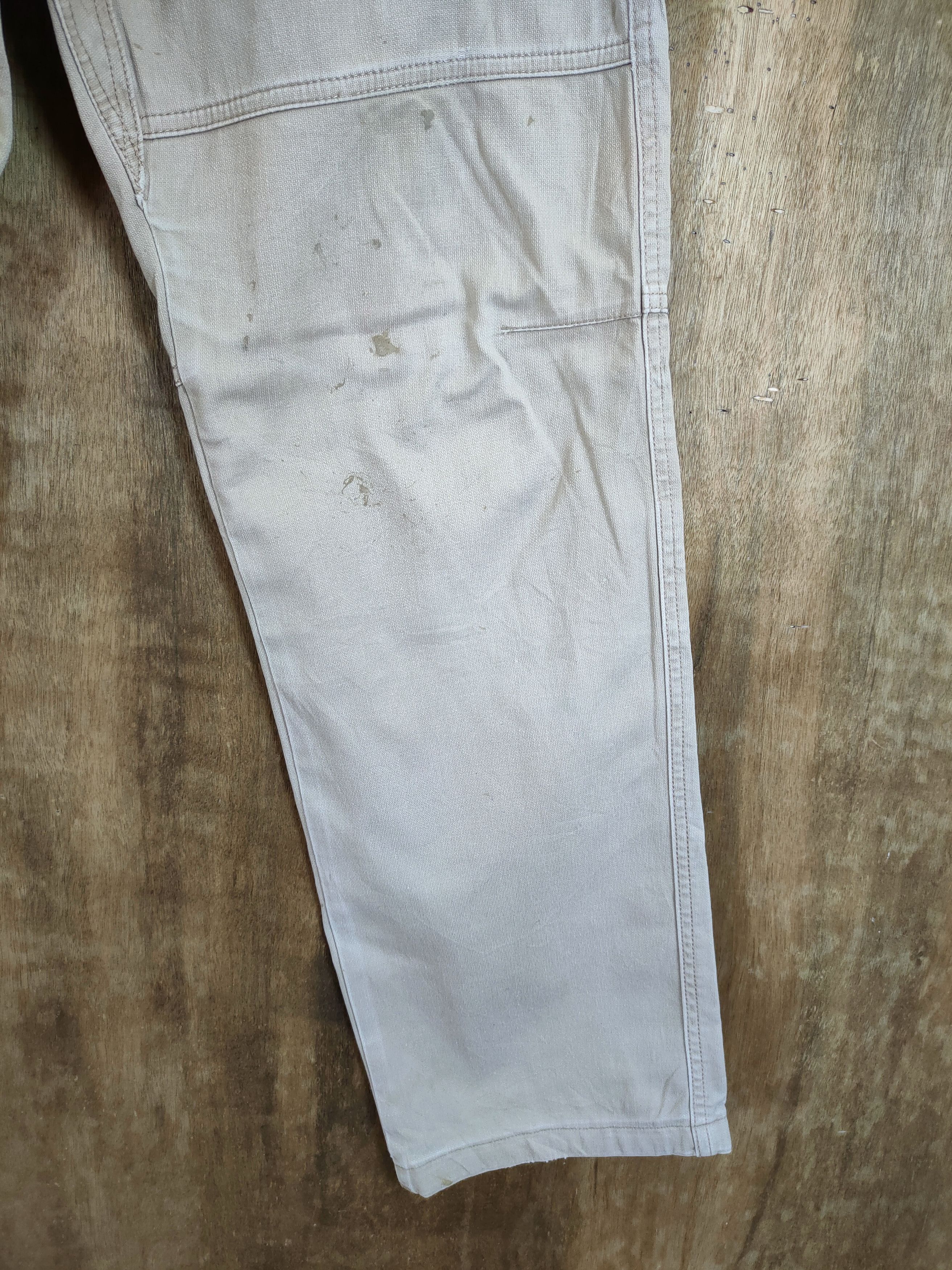 Japanese Brand DLL Japan Workers cargo dirty distressed pants #46-343 Size US 29 - 2 Thumbnail