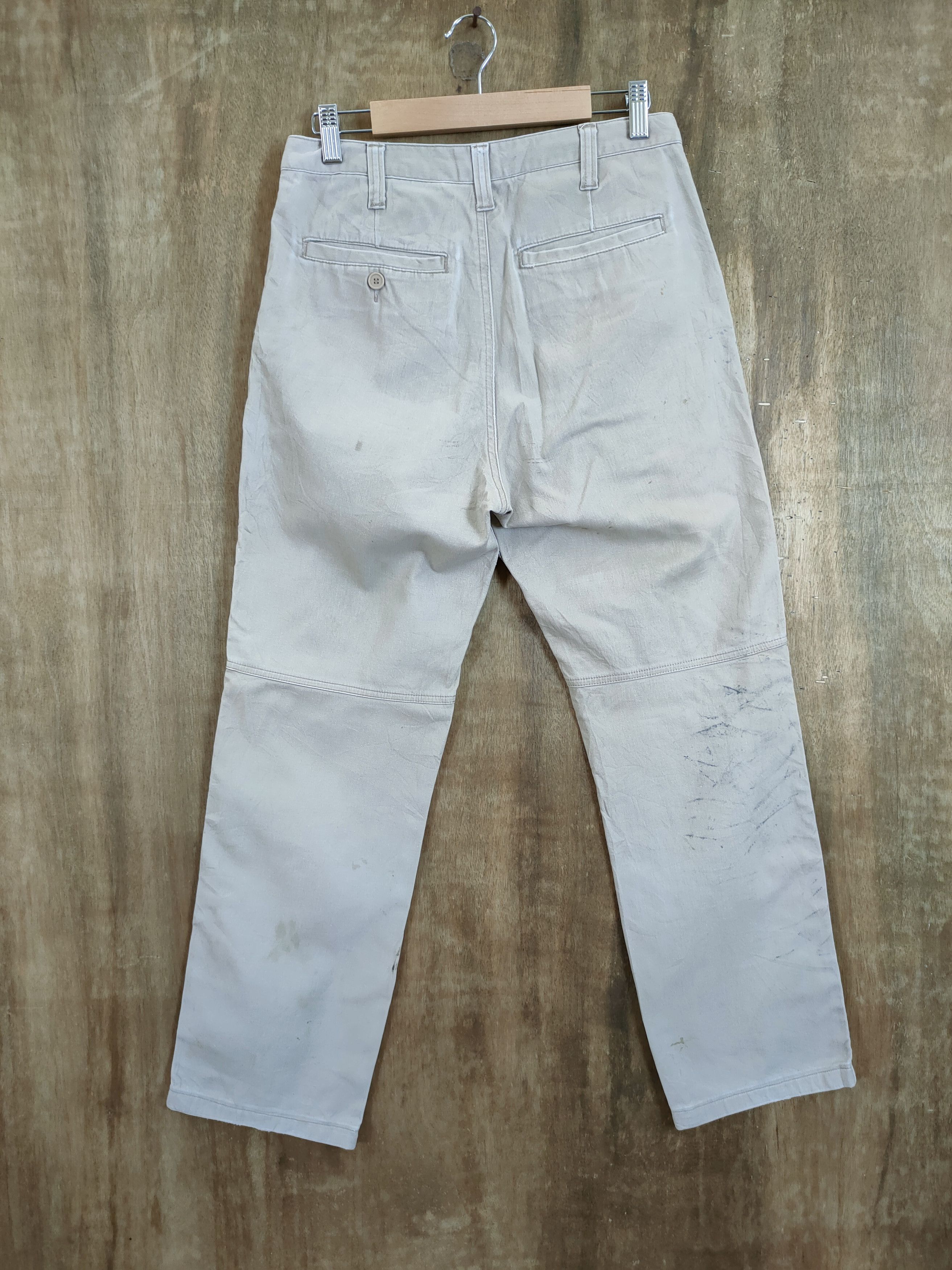 Japanese Brand DLL Japan Workers cargo dirty distressed pants #46-343 Size US 29 - 7 Thumbnail