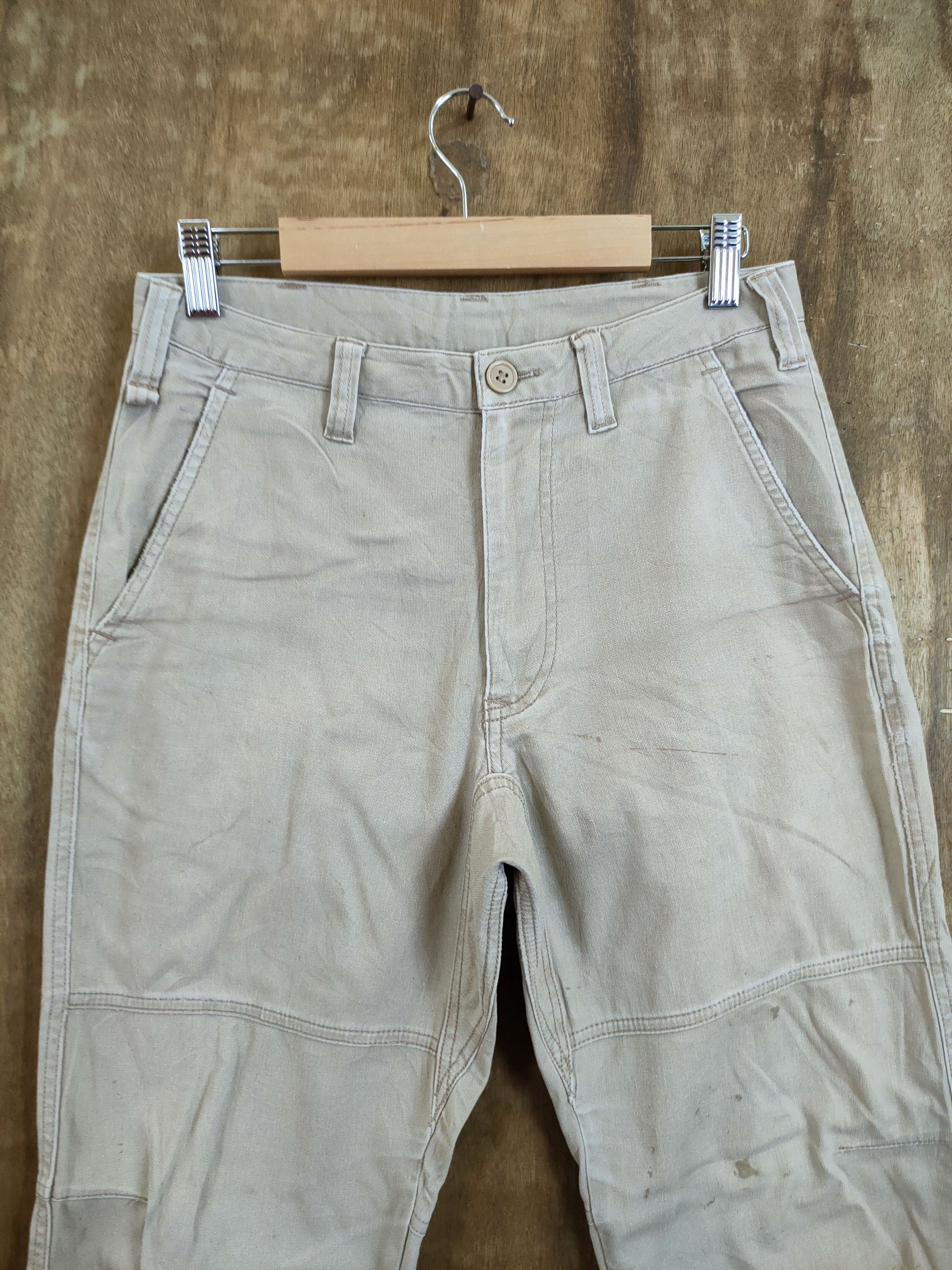Japanese Brand DLL Japan Workers cargo dirty distressed pants #46-343 Size US 29 - 4 Thumbnail