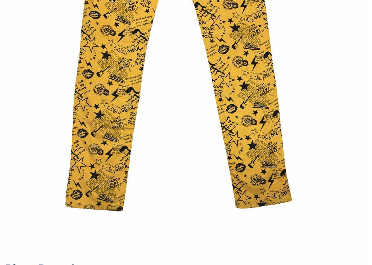 Japanese Brand × Vintage Japanese Co&Lu Rock & Roll Over Print Denim Jeans Hysteric Size US 30 / EU 46 - 6 Thumbnail