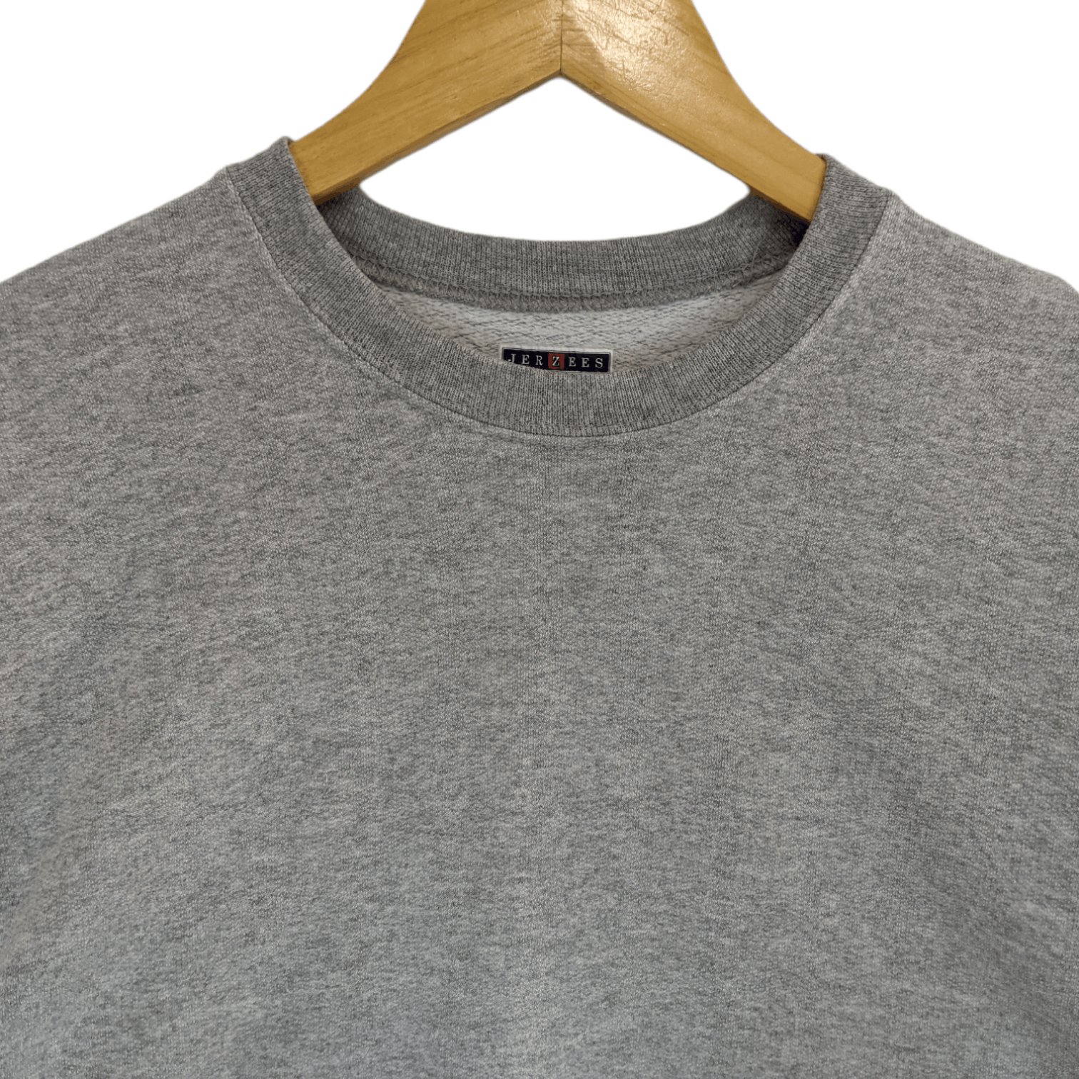 Jerzees JERZEES Grey Plain Jumper Sweatshirt Size US M / EU 48-50 / 2 - 4 Thumbnail