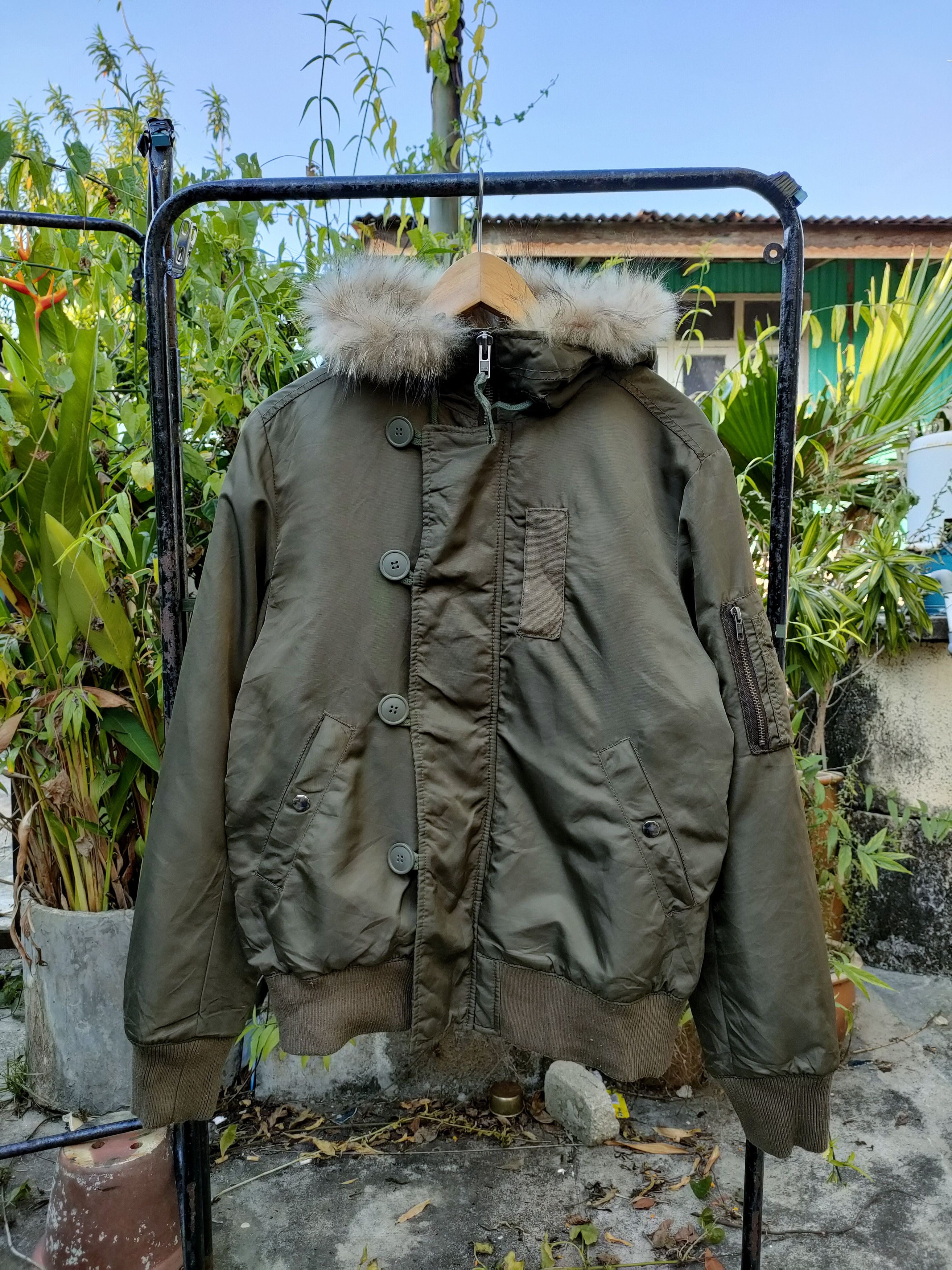 Japanese Brand × Le Grande Bleu (L.G.B.) × Nigel Cabourn Coen Clothing Fur Jacket Size US M / EU 48-50 / 2 - 1 Thumbnail