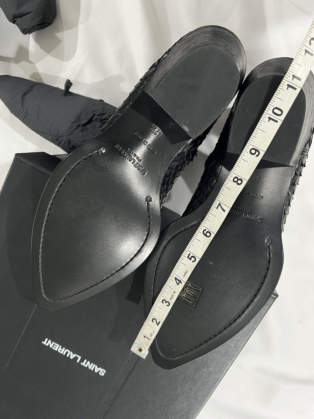 Saint Laurent Paris Saint Laurent Lukas python boots. 42.5/9.5. $1995 Size US 9.5 / EU 42-43 - 6 Thumbnail