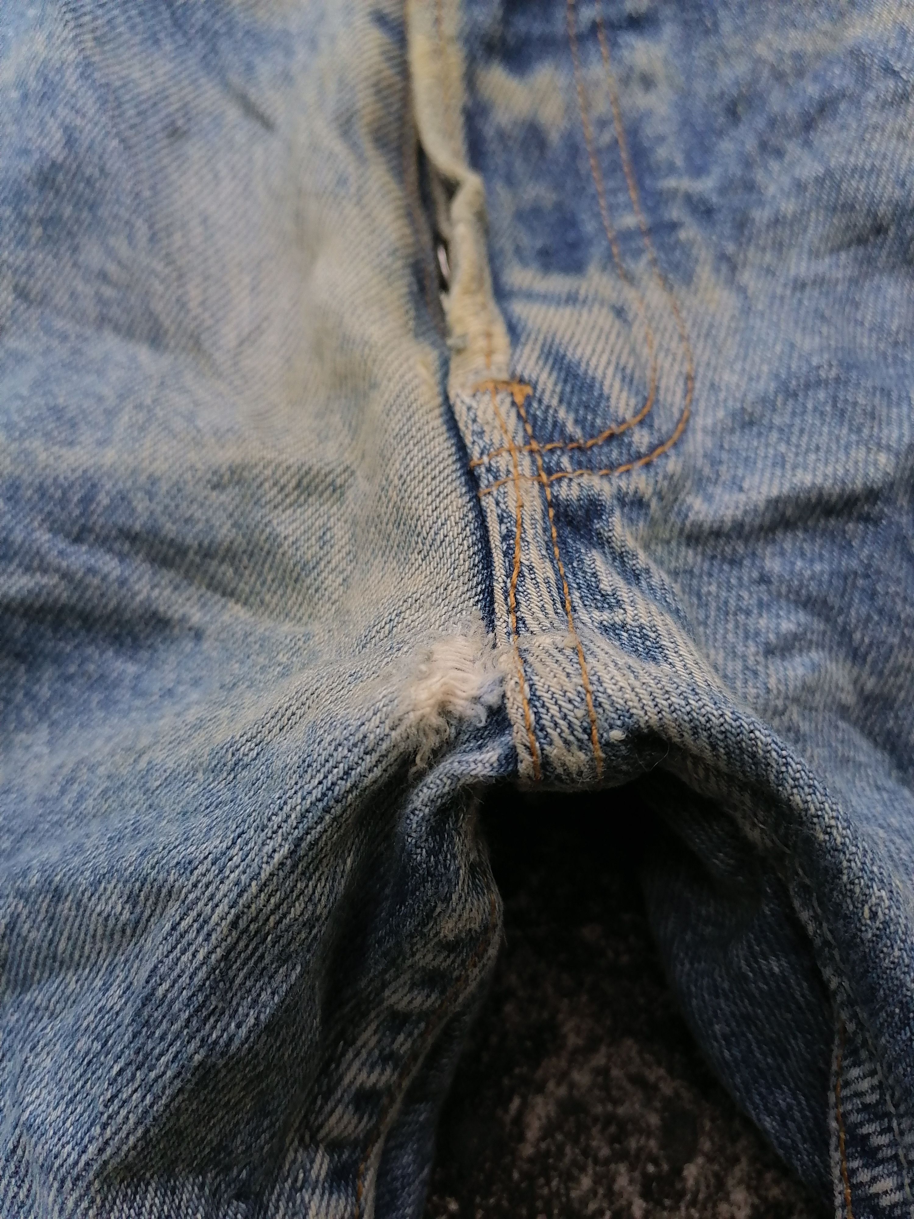 Levi's × Levi's Vintage Clothing 501 Levi's Strauss Fly Button Denim Jeans Size US 34 / EU 50 - 3 Thumbnail