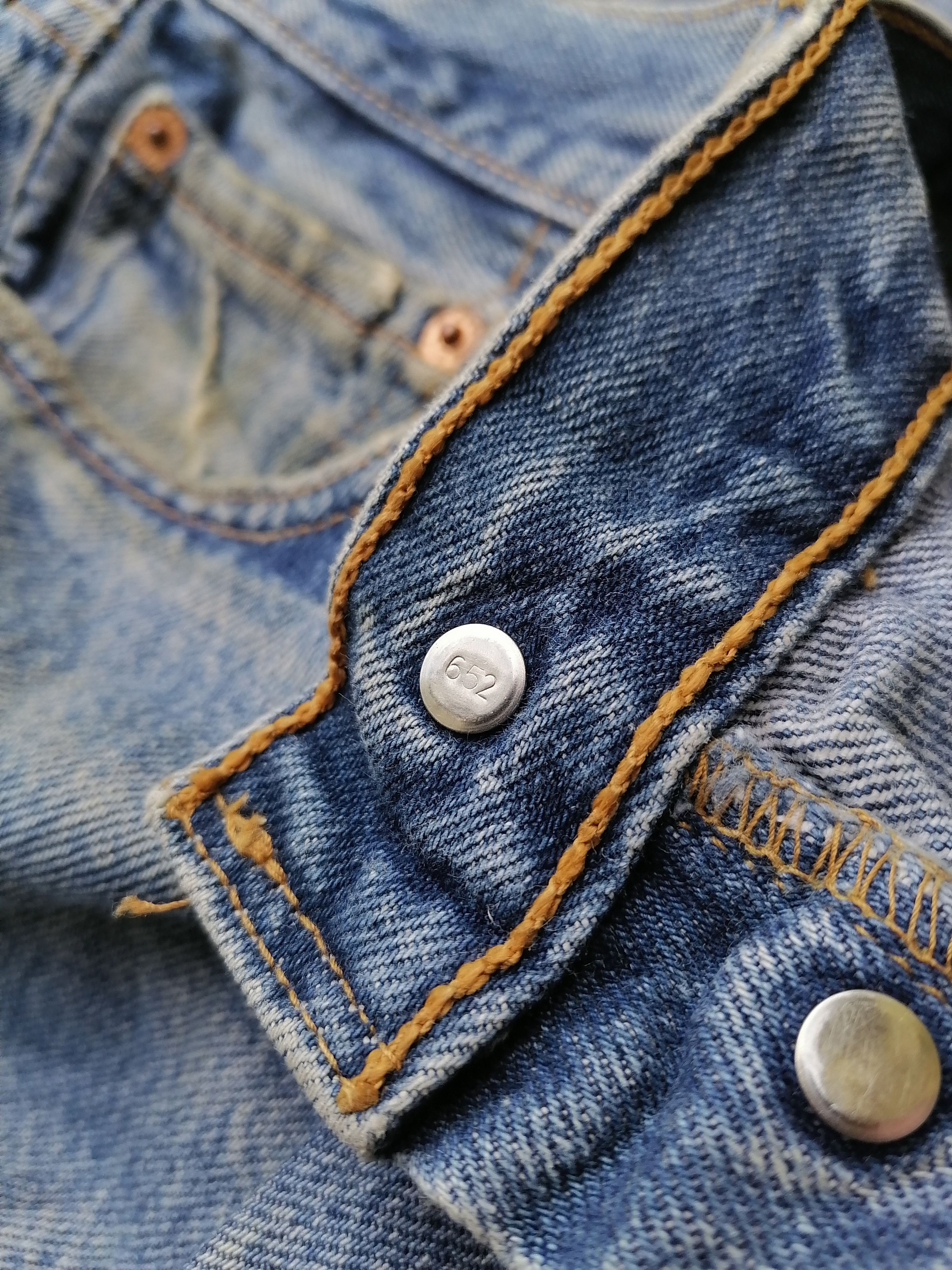 Levi's × Levi's Vintage Clothing 501 Levi's Strauss Fly Button Denim Jeans Size US 34 / EU 50 - 5 Thumbnail