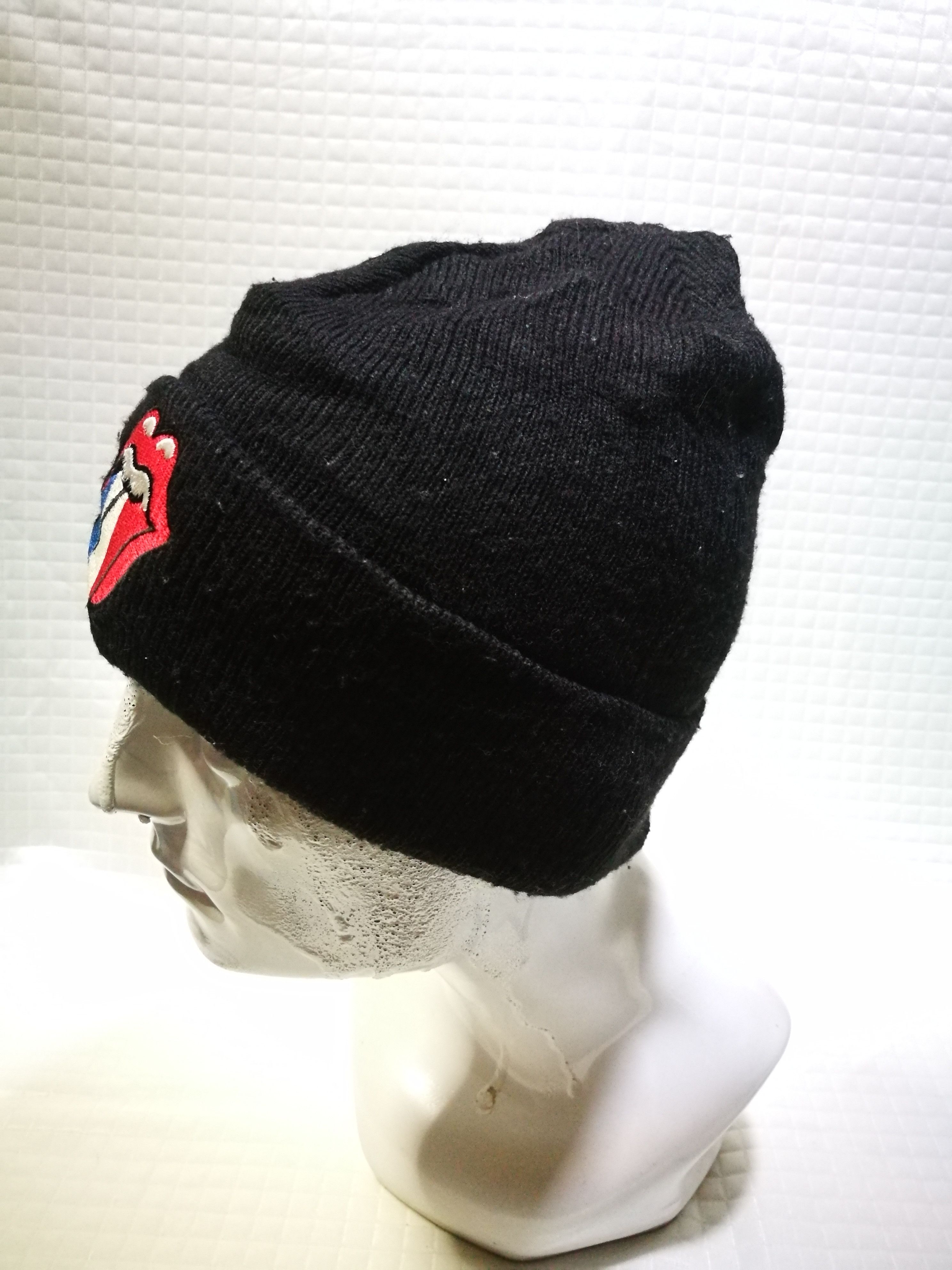 The Rolling Stones × Vintage Vintage The Roling Stone Beanie Hats Size ONE SIZE - 4 Thumbnail
