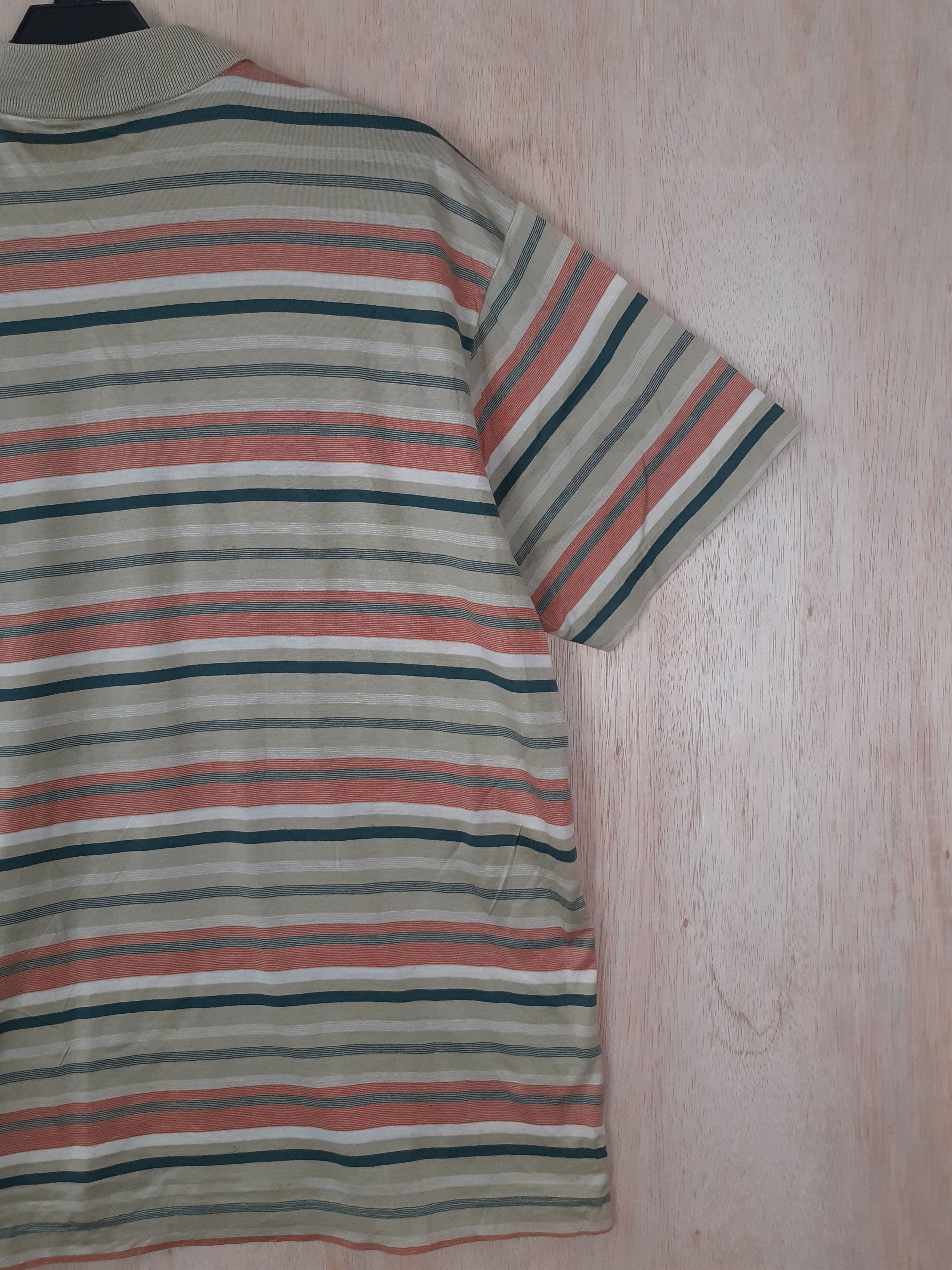 Longchamp DL Longchamp vintage stripe collar shirt #2745 Size US L / EU 52-54 / 3 - 12 Thumbnail