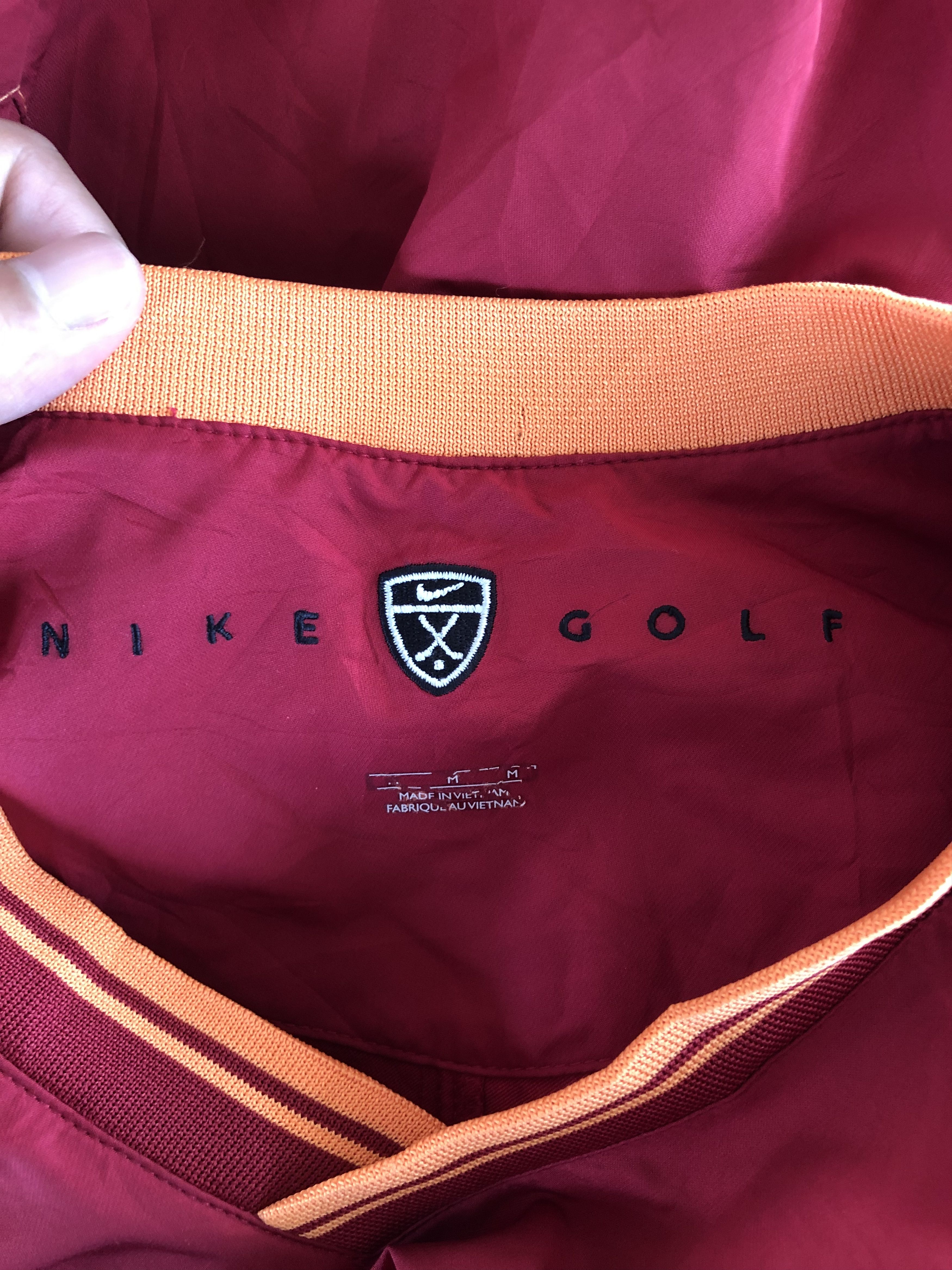 Nike NIKE GOLF PULLOVER LIGHTWEIGHT WINDBREAKER Size US M / EU 48-50 / 2 - 6 Thumbnail