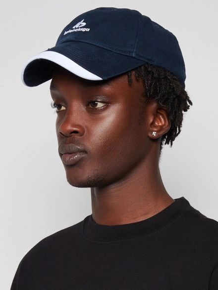 Balenciaga Balenciaga Double B Logo Baseball Cap Hat Size ONE SIZE - 3 Thumbnail