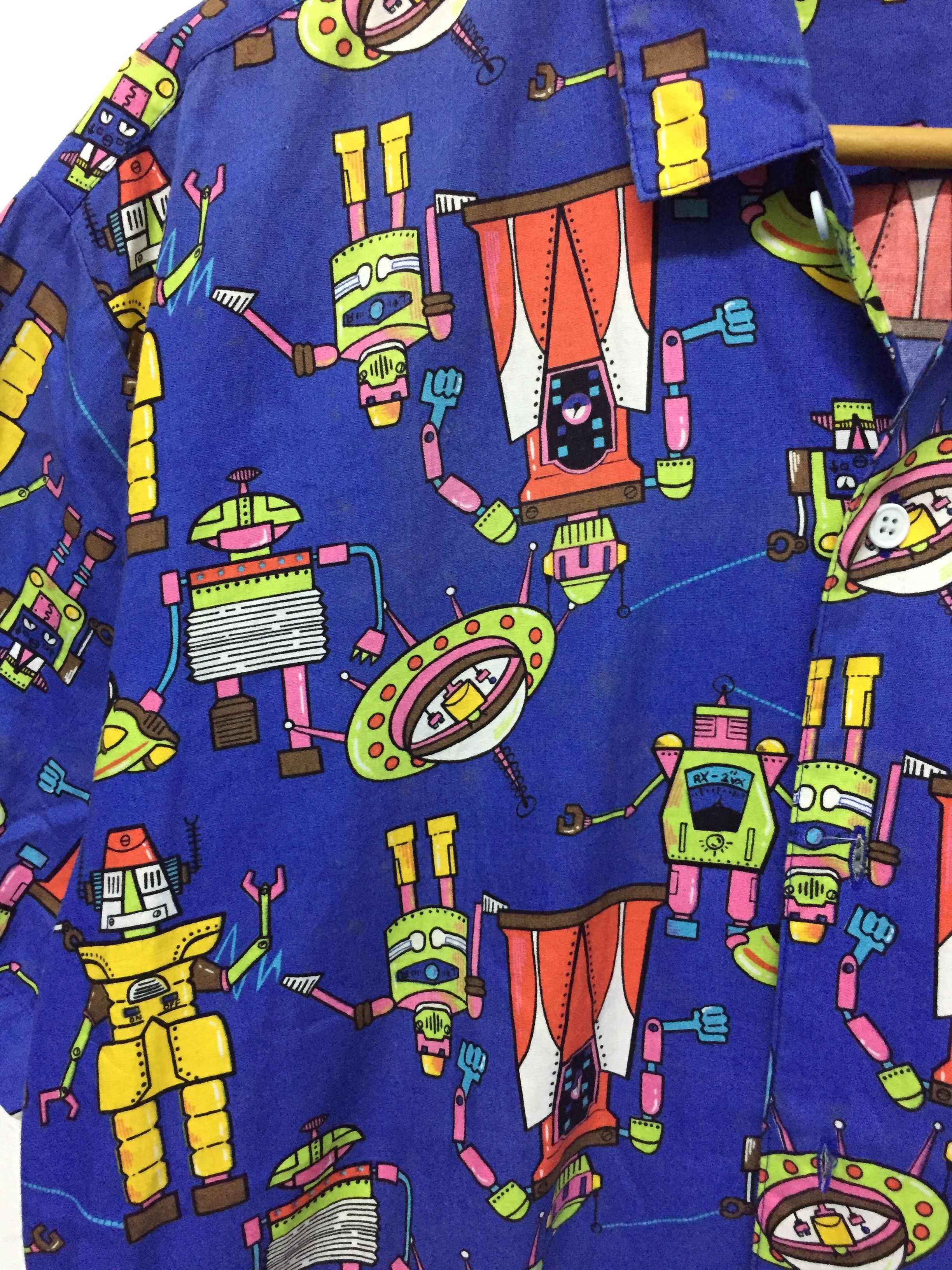 Beauty Beast × Cartoon Network × Japanese Brand vintage 90's space robot car cartoon Akira astro boy Size US L / EU 52-54 / 3 - 6 Thumbnail