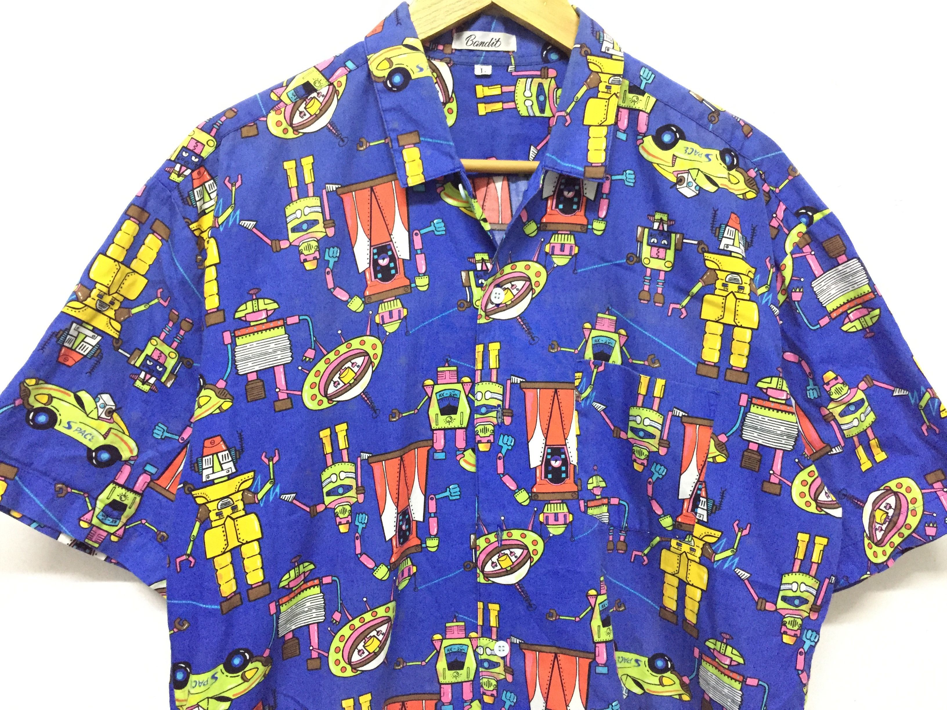 Beauty Beast × Cartoon Network × Japanese Brand vintage 90's space robot car cartoon Akira astro boy Size US L / EU 52-54 / 3 - 3 Thumbnail