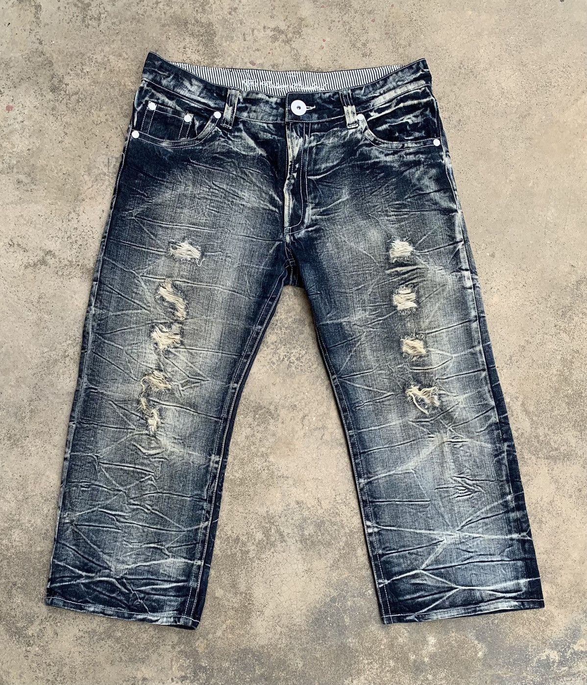 💥Crazy Vintage Original Jeans Distressed Rare💥