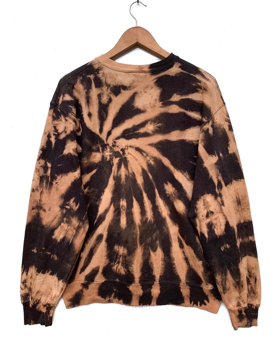 Vintage Champion Crewneck Sweatshirt Custom Made Bleach Wash
