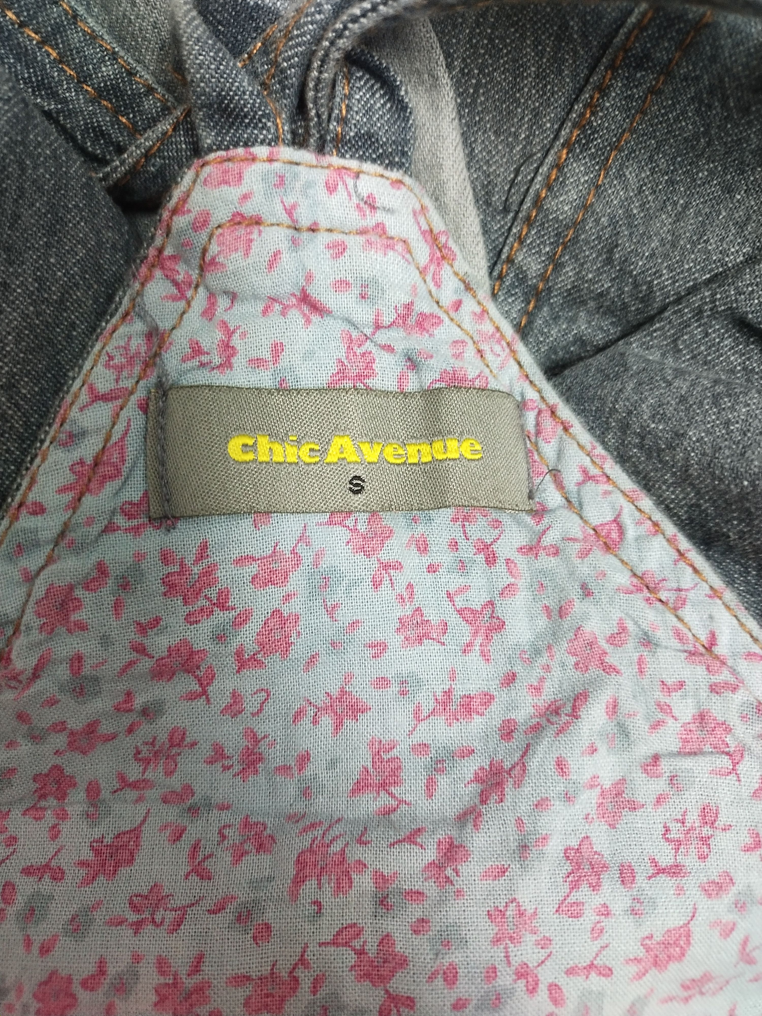 Japanese Brand Chic Avenue Blue Denim overall Jumpsuit #3545 Size 27" / US 4 / IT 40 - 13 Thumbnail