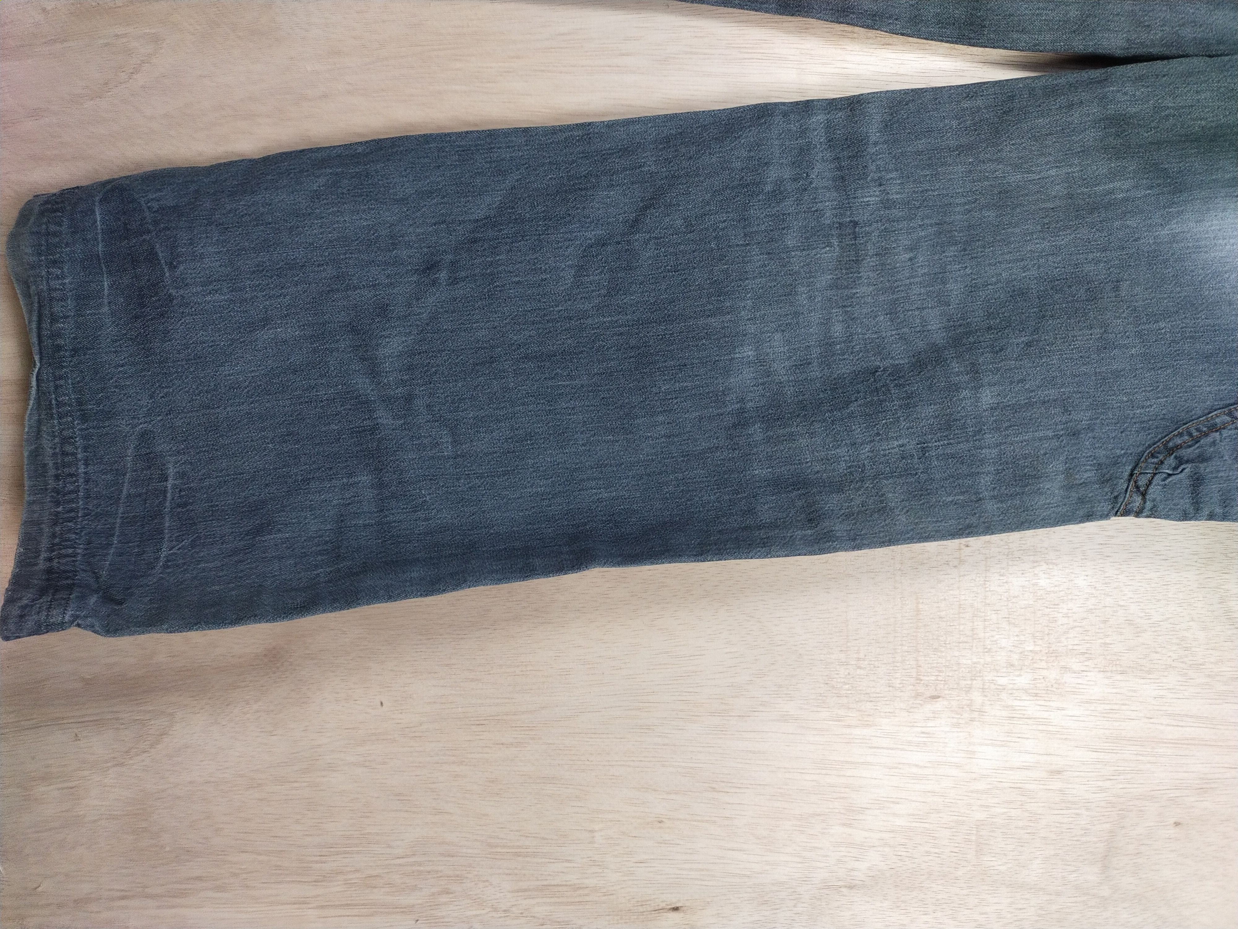 Japanese Brand Chic Avenue Blue Denim overall Jumpsuit #3545 Size 27" / US 4 / IT 40 - 12 Thumbnail