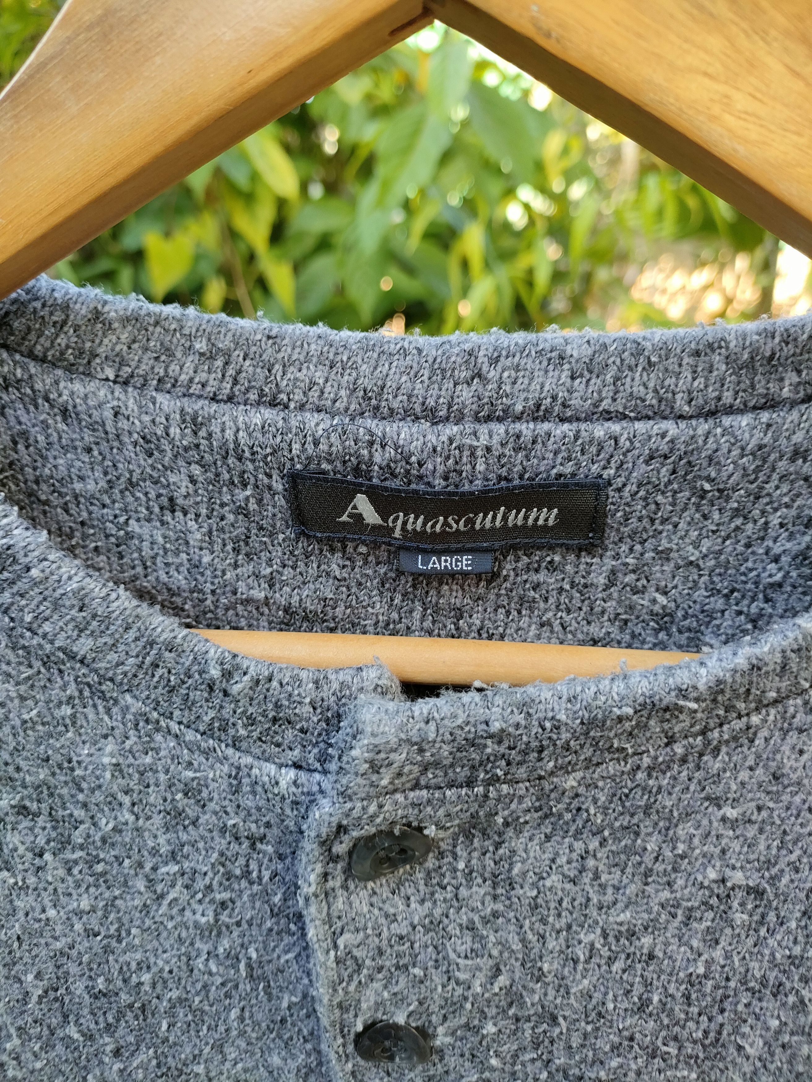 Aquascutum Aquascutum 3 Button Sweatshirts Size US L / EU 52-54 / 3 - 6 Thumbnail