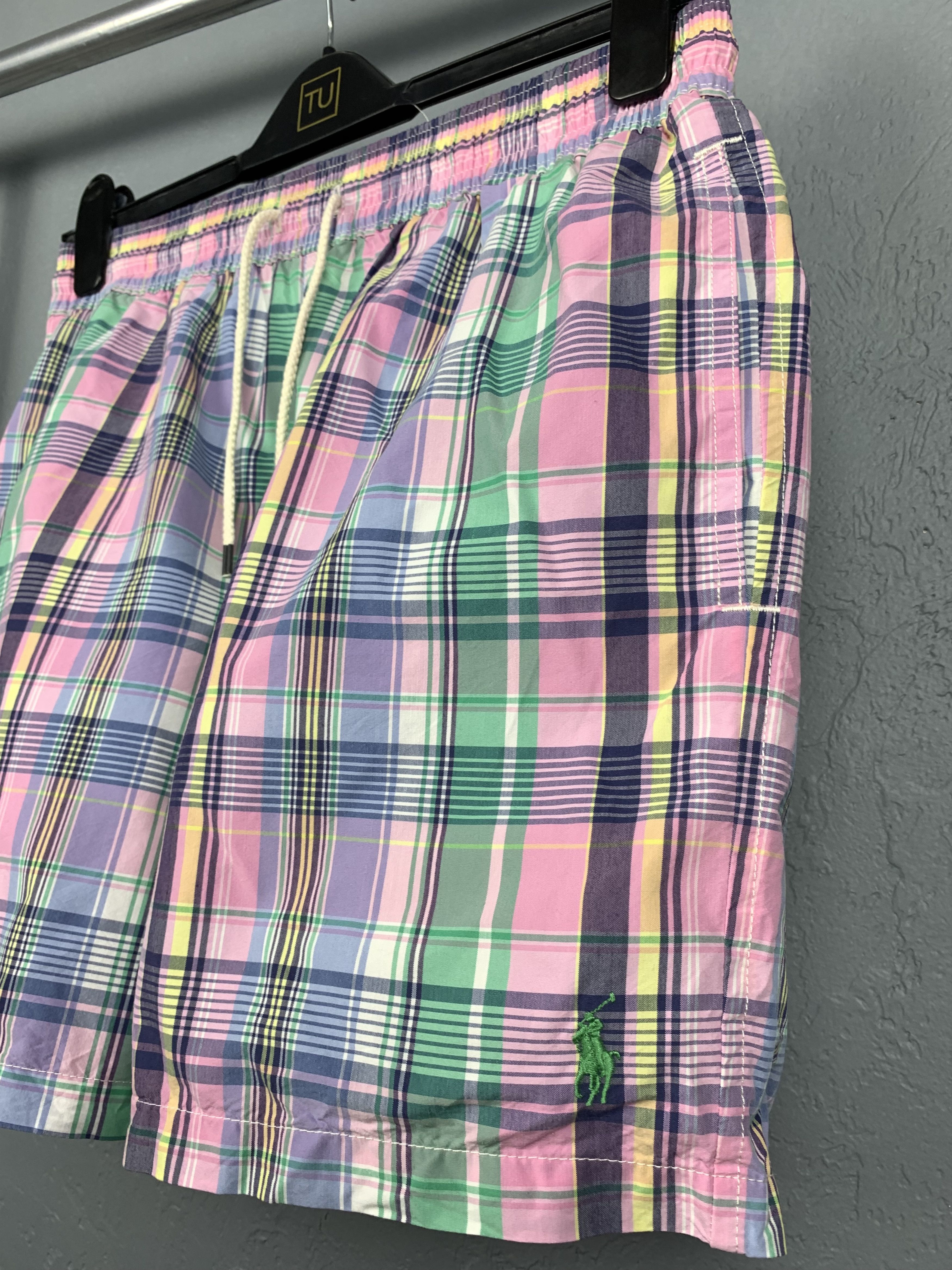 Lauren Ralph Lauren × Polo Ralph Lauren × Vintage Polo Ralph Lauren Vintage Mens Nylon Swimming Shorts Size US 32 / EU 48 - 2 Thumbnail