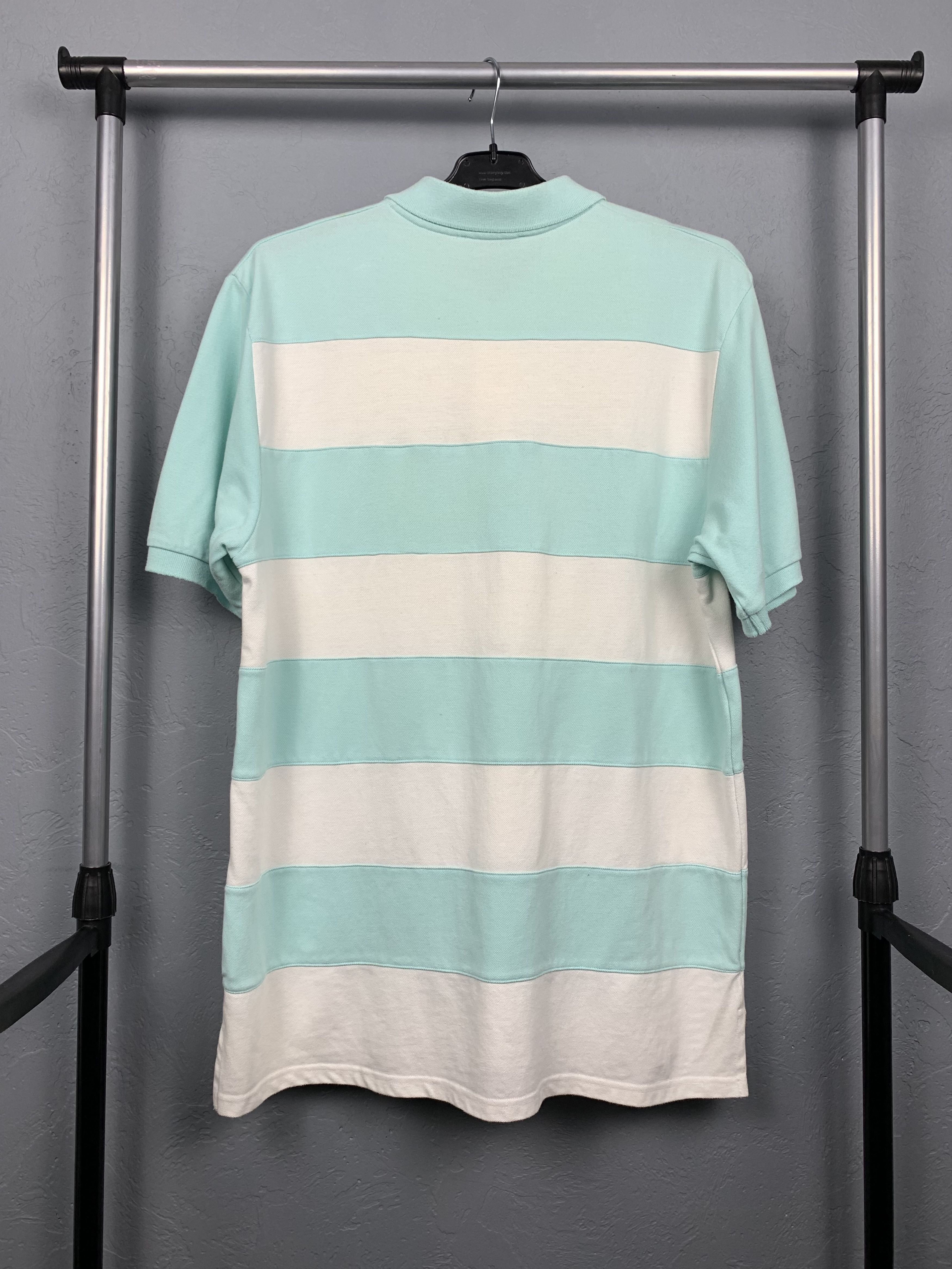 Yves Saint Laurent Yves Saint Laurent YSL Vintage Mens Striped Polo Shirt Size US XL / EU 56 / 4 - 5 Thumbnail