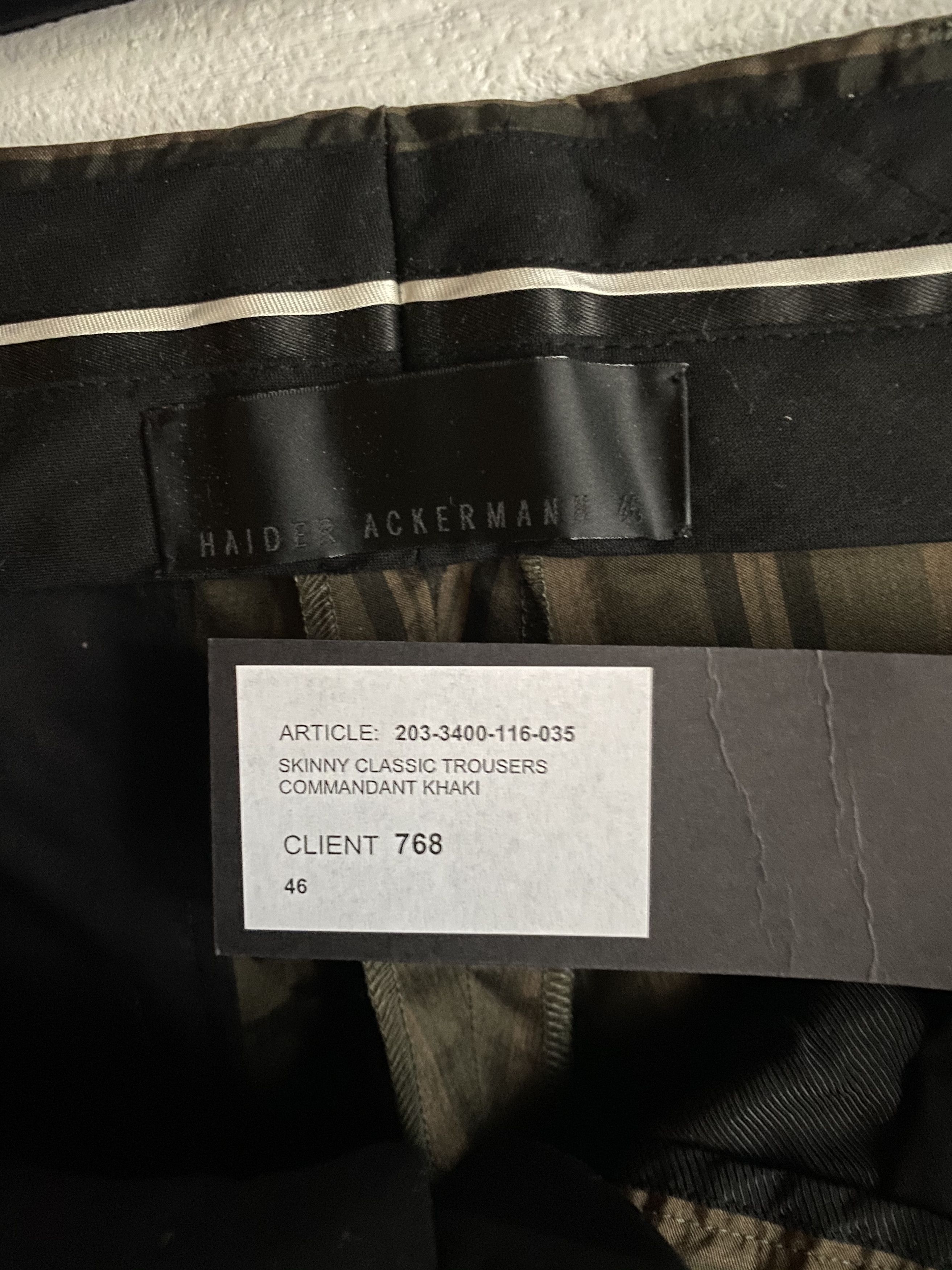 Haider Ackermann Haider ackermann stripe pants size 46 Size US 30 / EU 46 - 6 Thumbnail