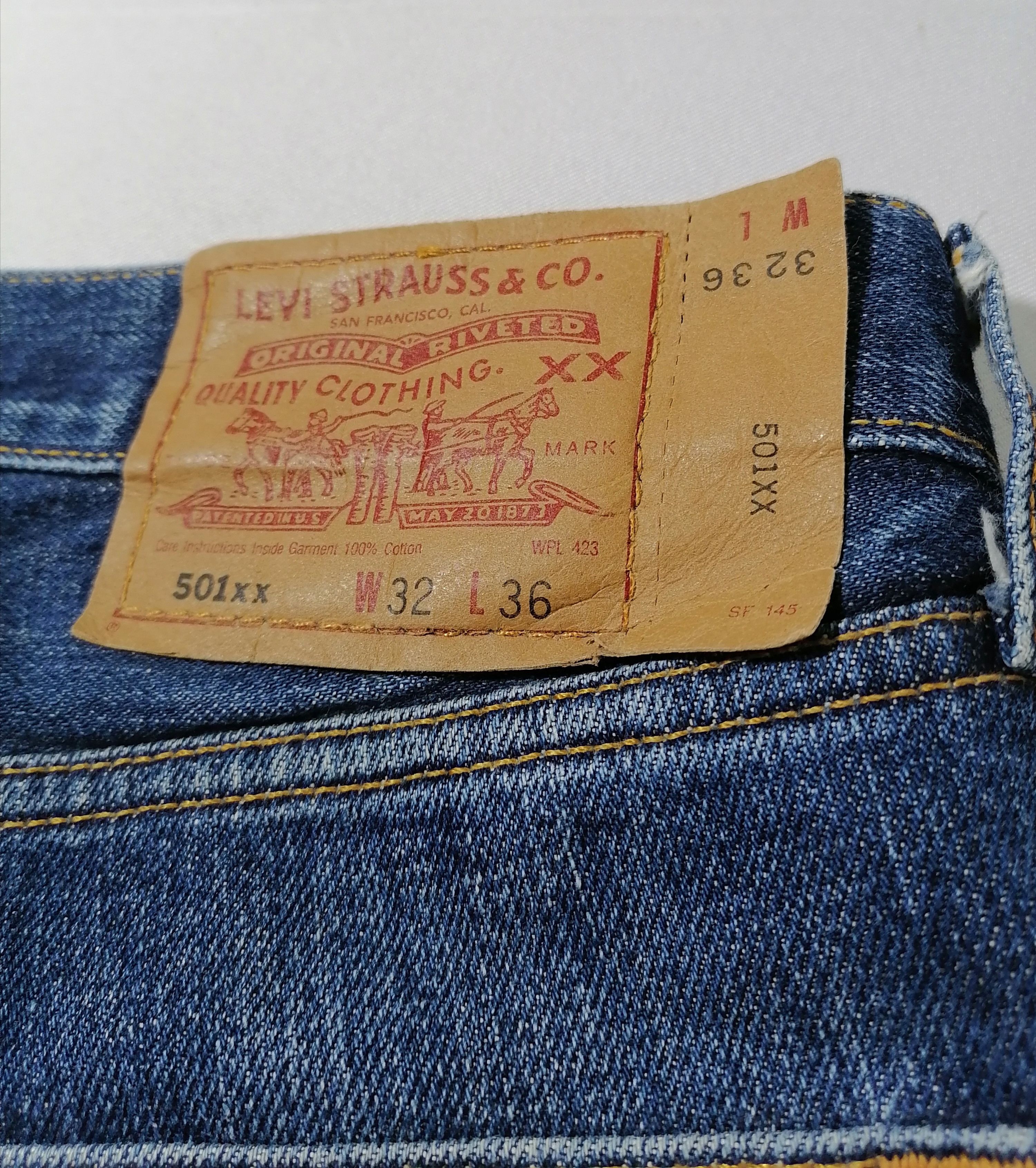 Levi's × Levi's Vintage Clothing 501 Levi's Strauss Vintage Denim Jeans Size US 33 - 6 Thumbnail